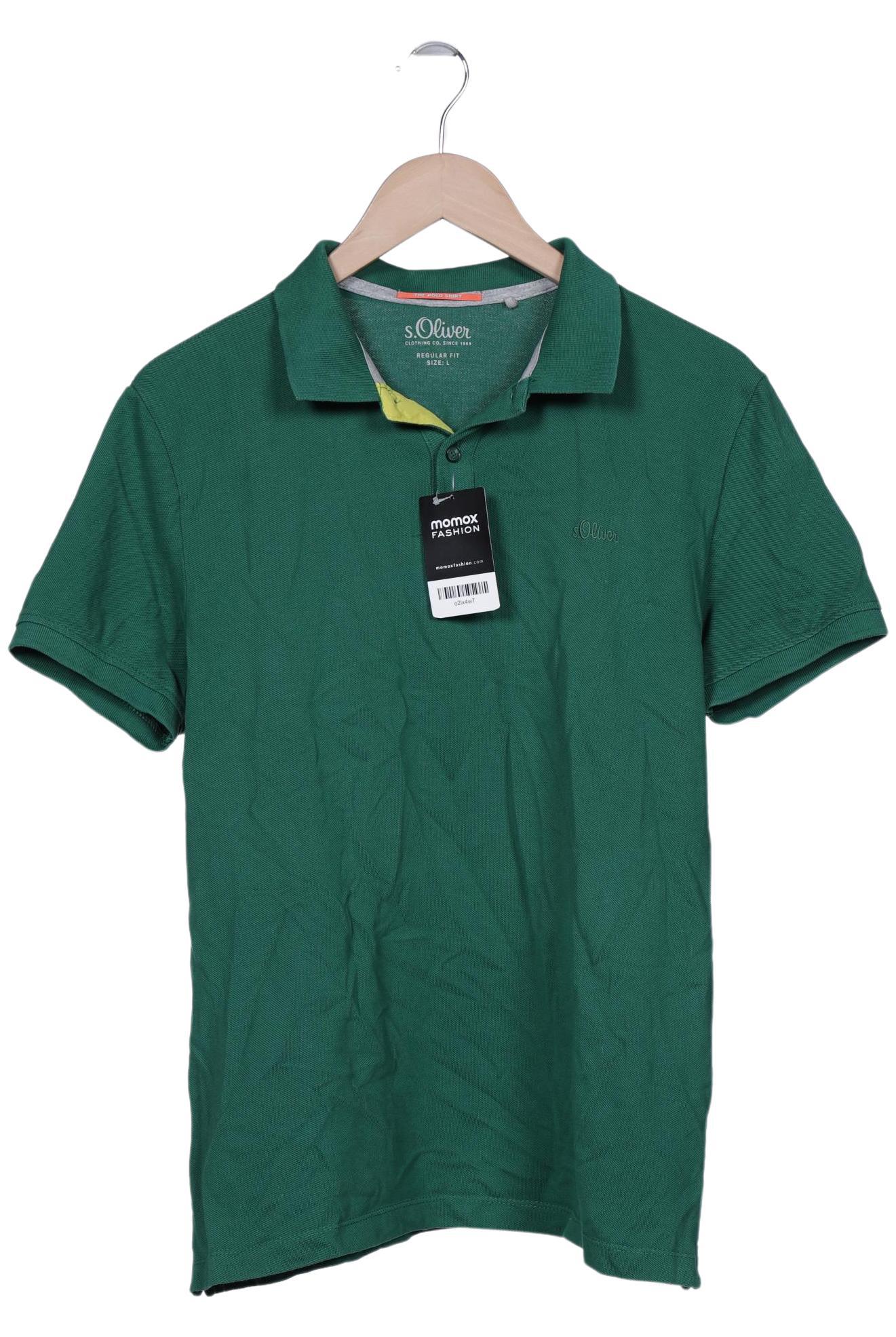 

s.Oliver Herren Poloshirt, grün, Gr. 52