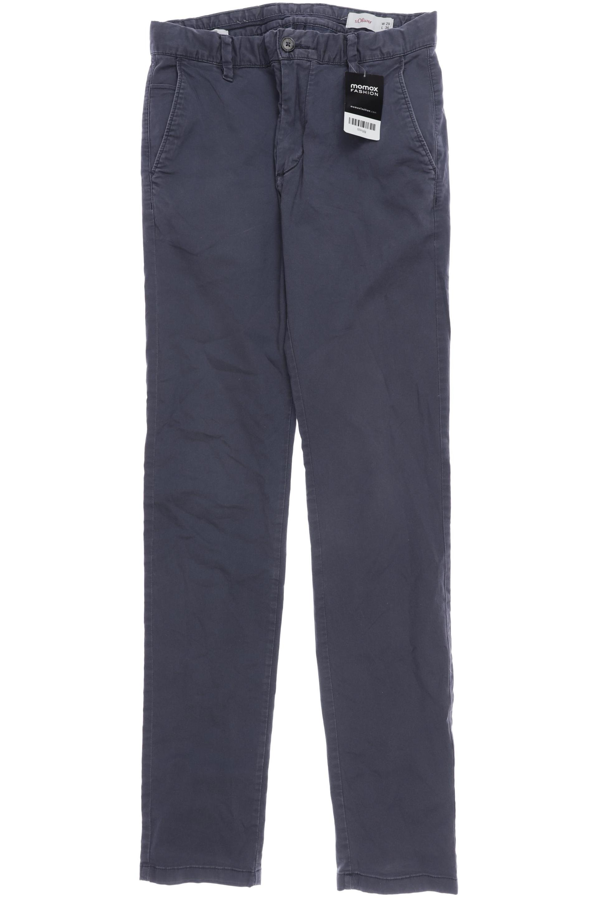 

s.Oliver Herren Stoffhose, marineblau, Gr. 29