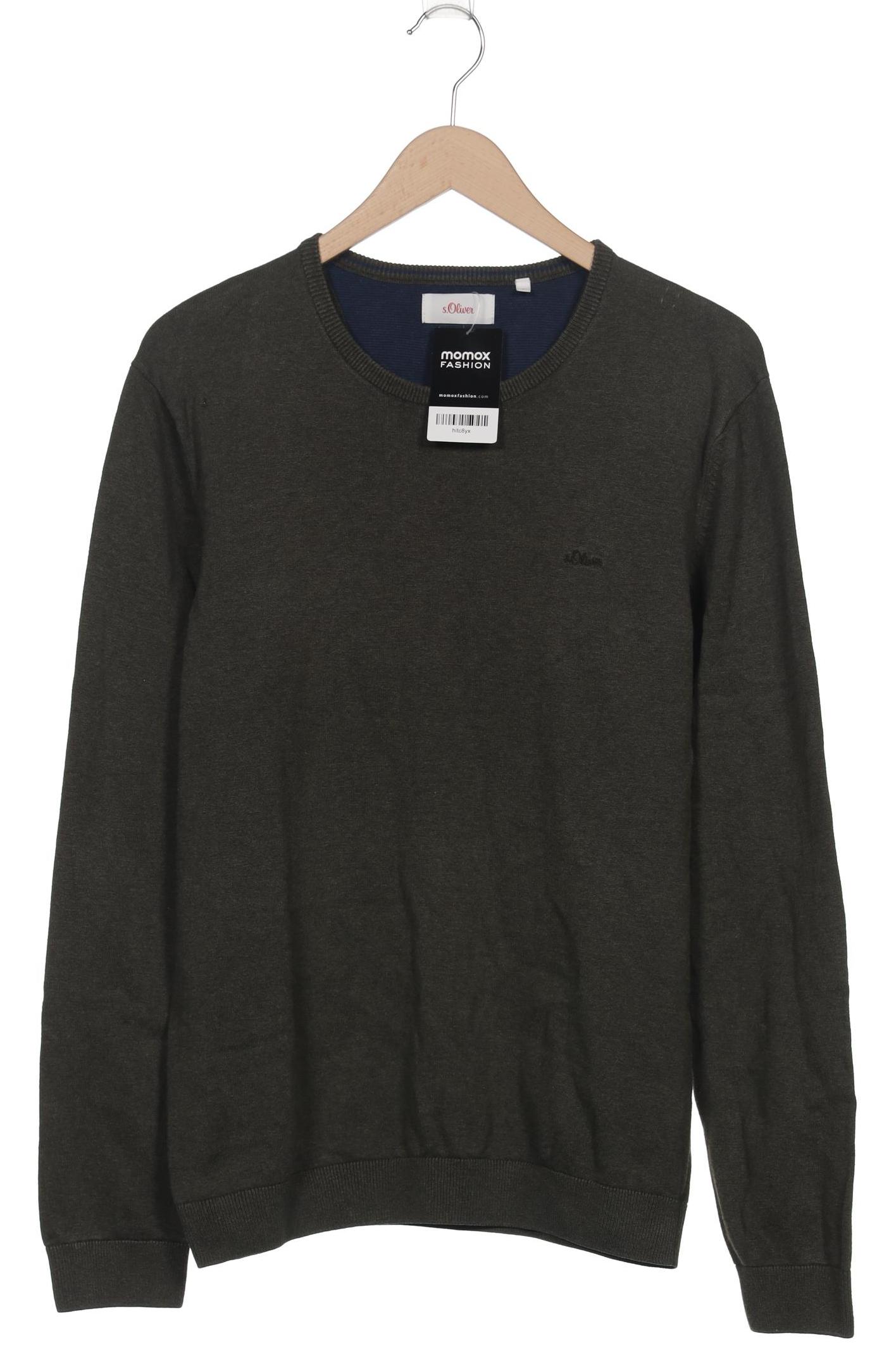 

s.Oliver Herren Pullover, grün, Gr. 52