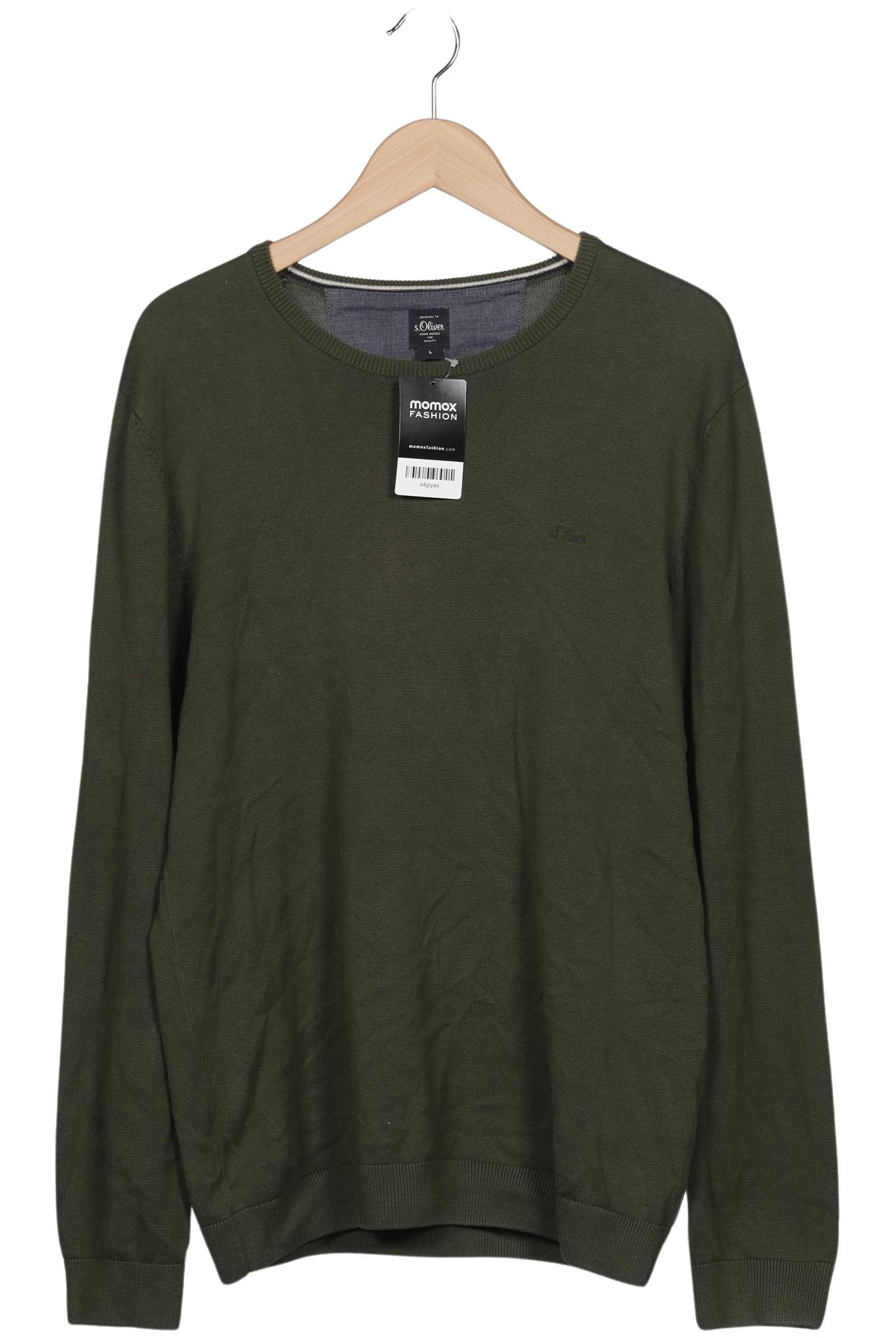 Thumbnail - s.Oliver Herren Pullover, grün, Gr. 52