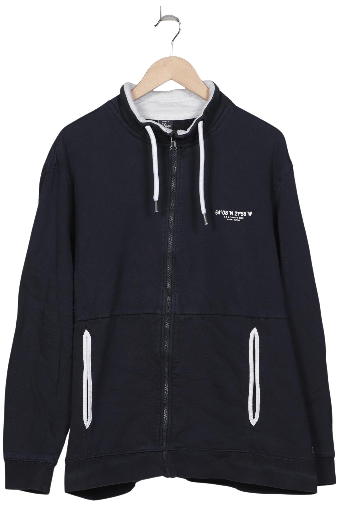 

s.Oliver Herren Sweatshirt, marineblau, Gr. 58