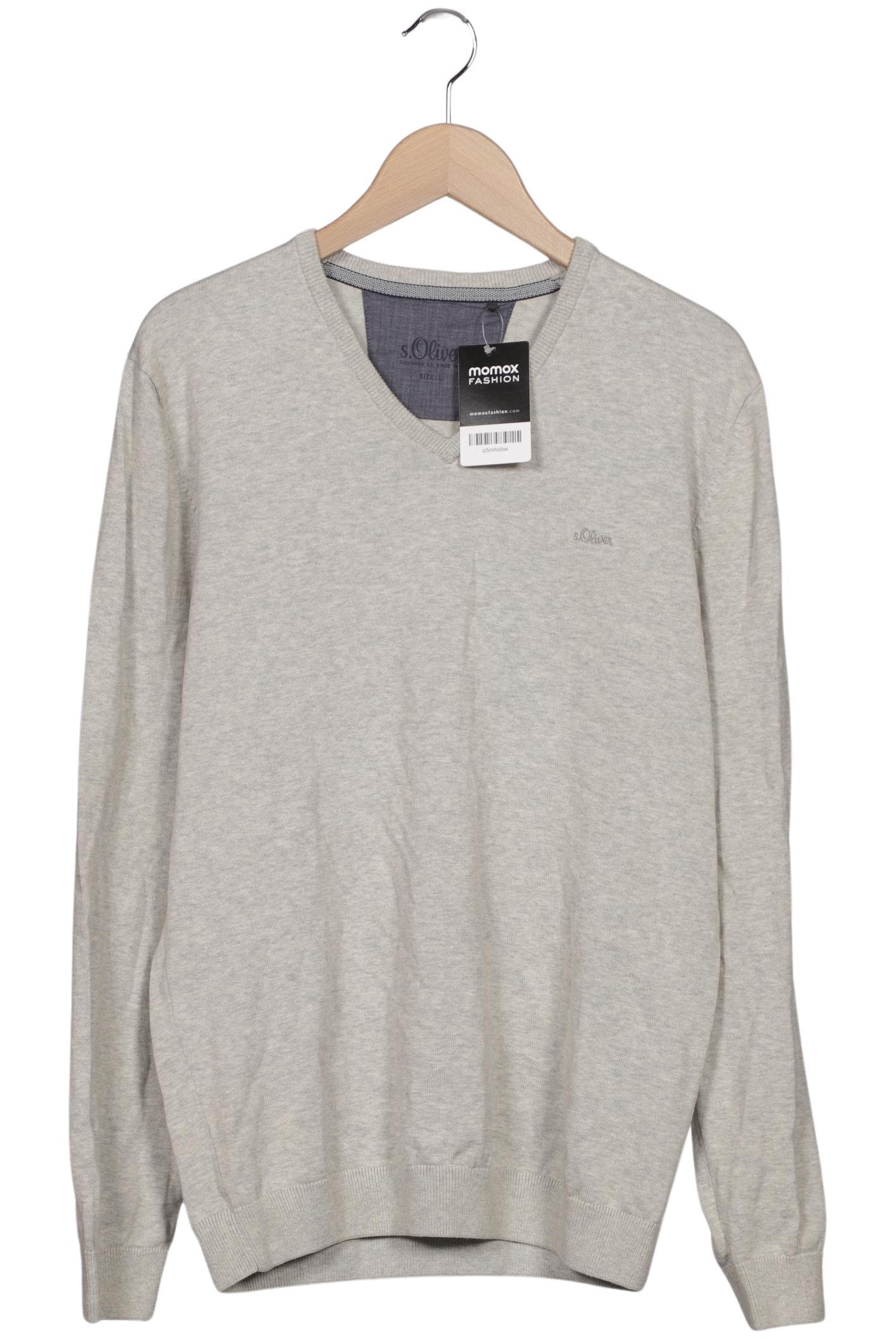 

s.Oliver Herren Pullover, grau, Gr. 52