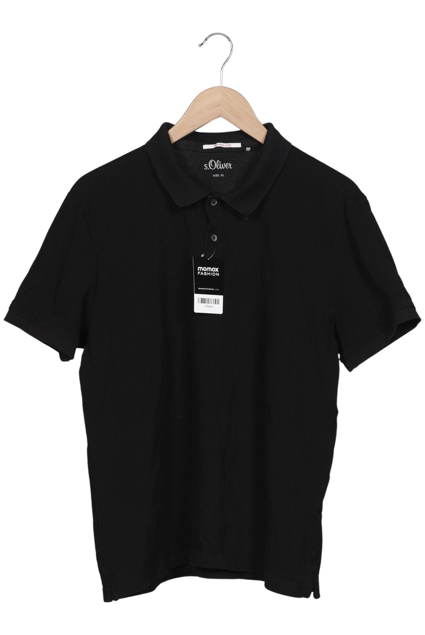 

s.Oliver Herren Poloshirt, schwarz, Gr. 54