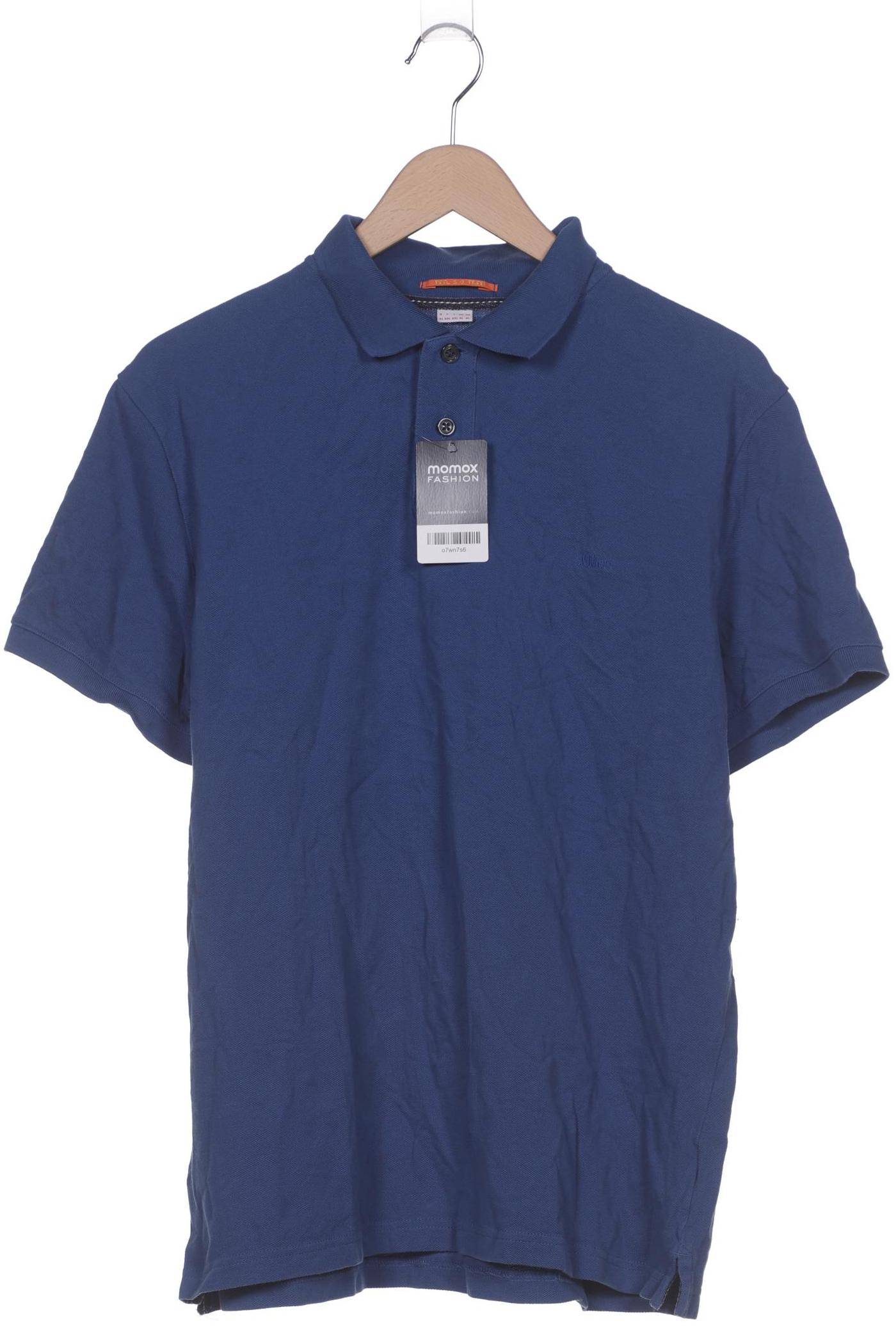 

s.Oliver Herren Poloshirt, blau, Gr. 54