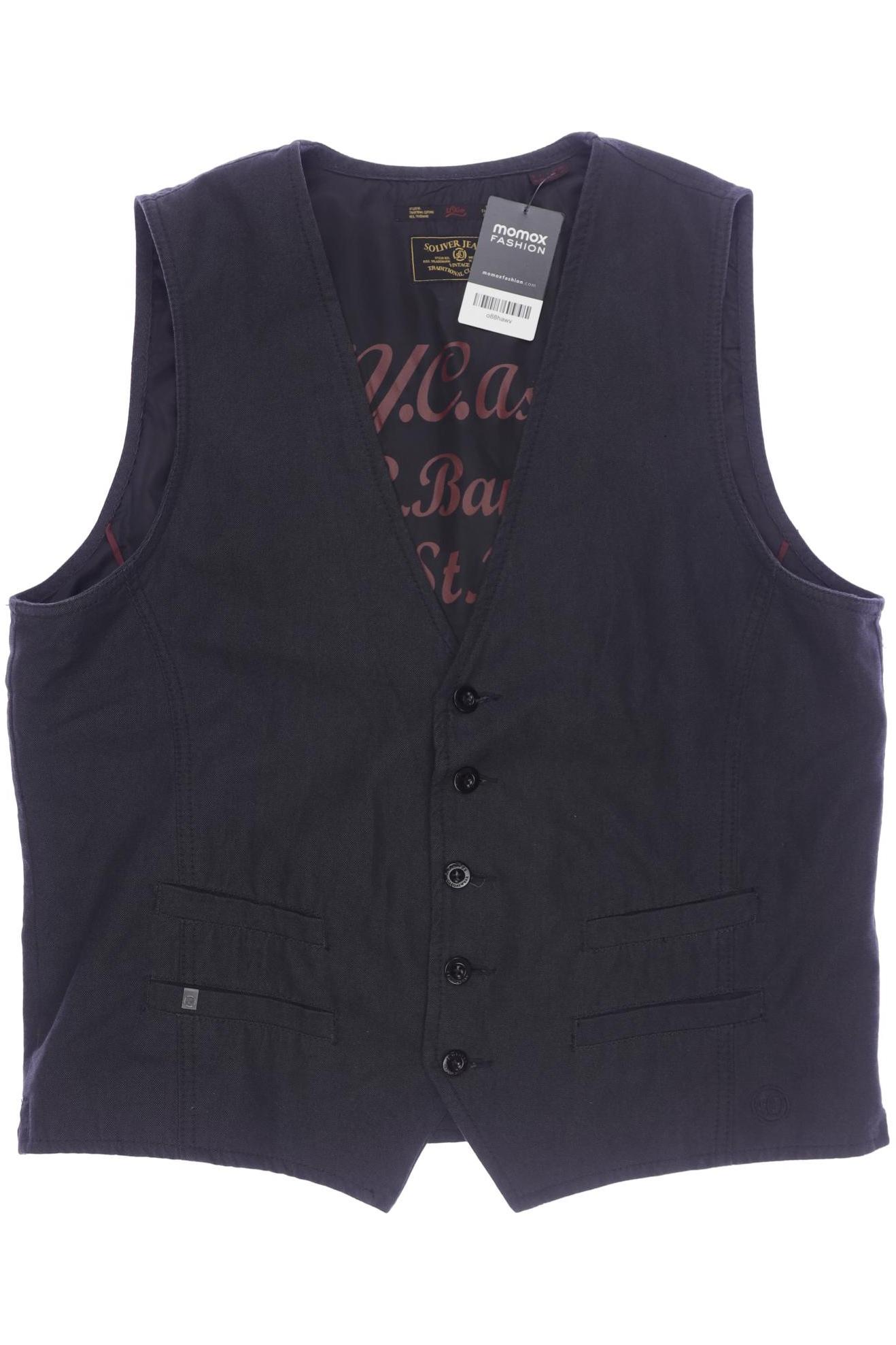 

s.Oliver Herren Weste, grau, Gr. 54