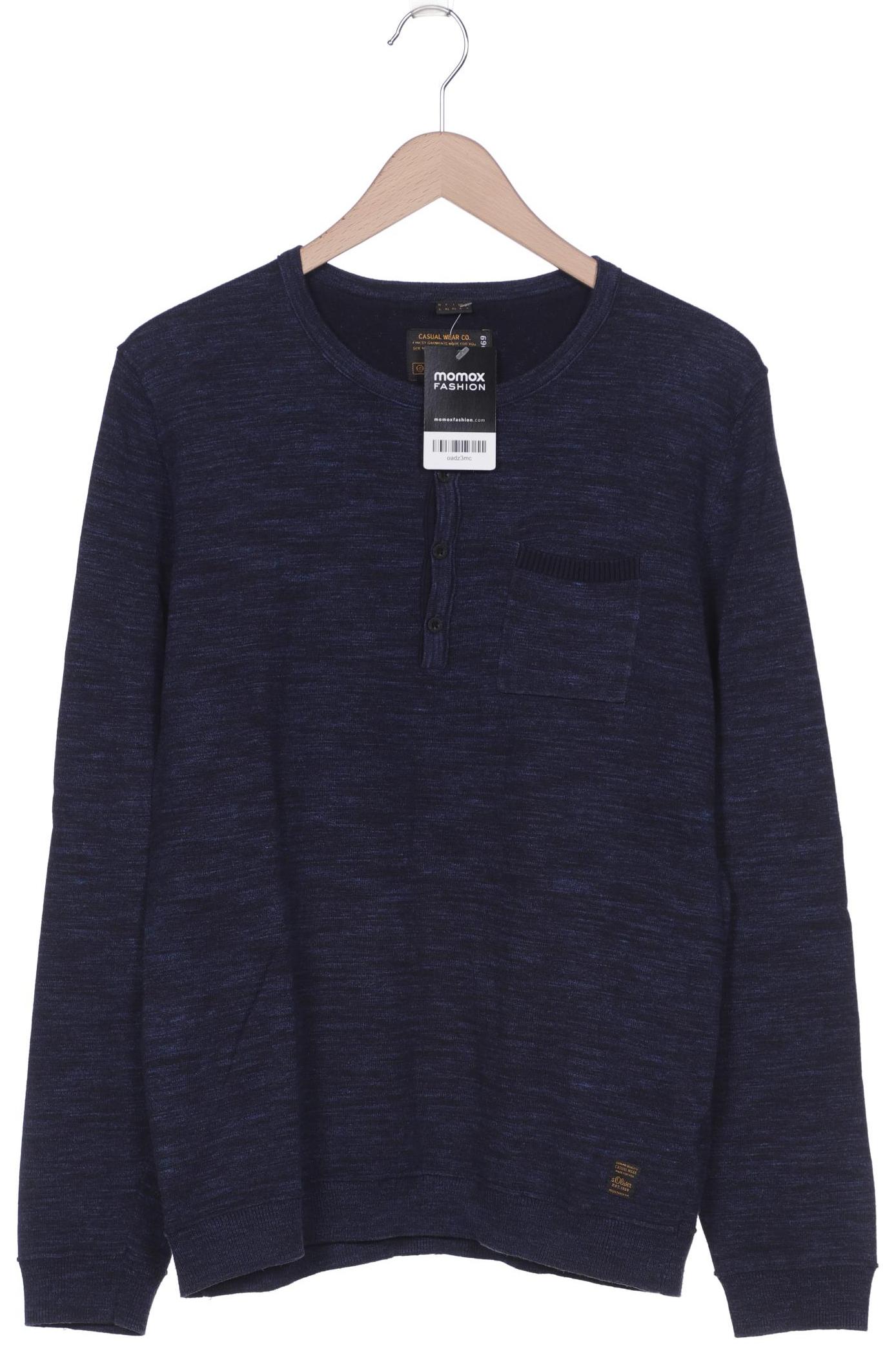 

s.Oliver Herren Pullover, marineblau