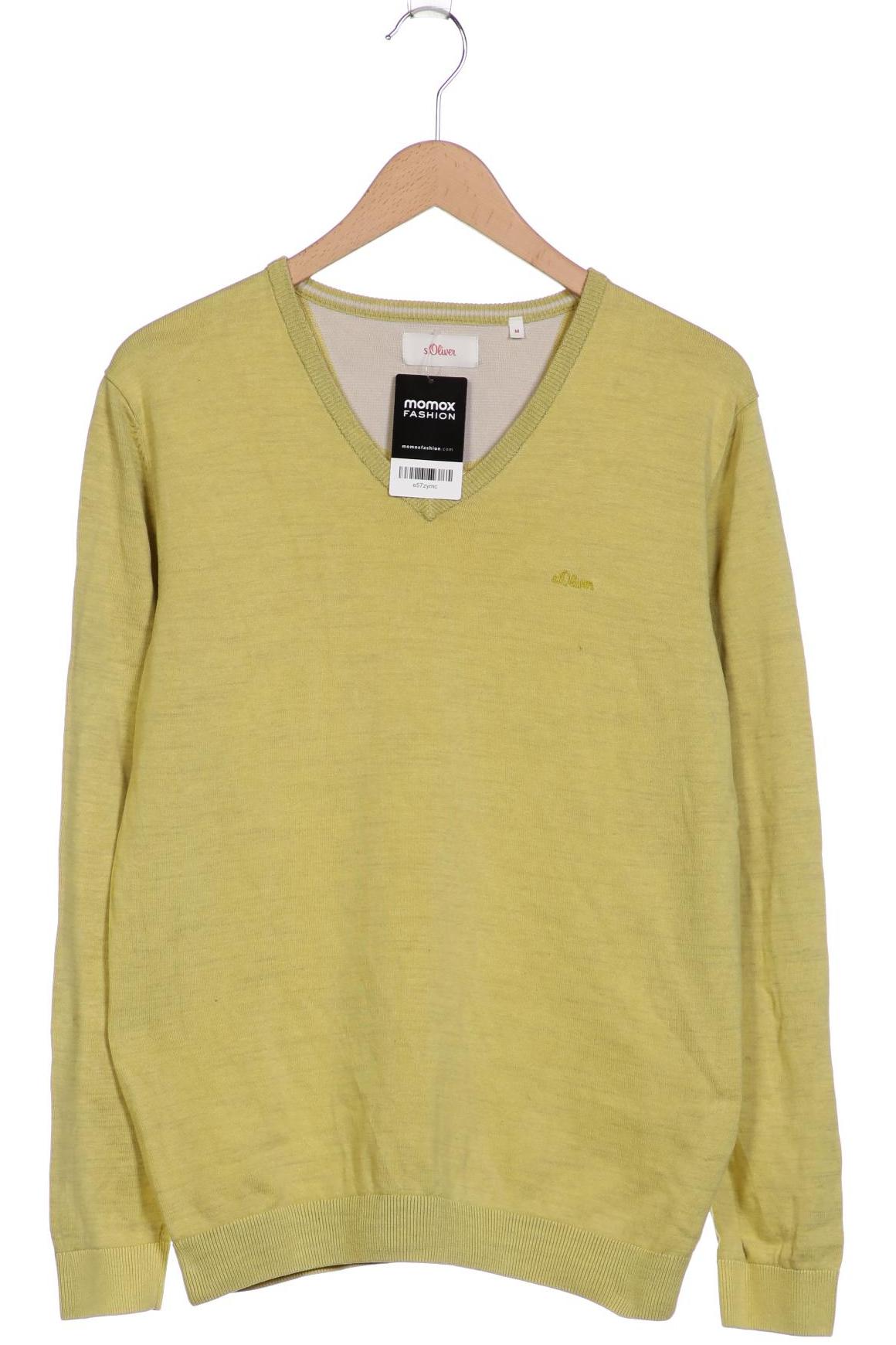 

s.Oliver Herren Pullover, gelb, Gr. 48