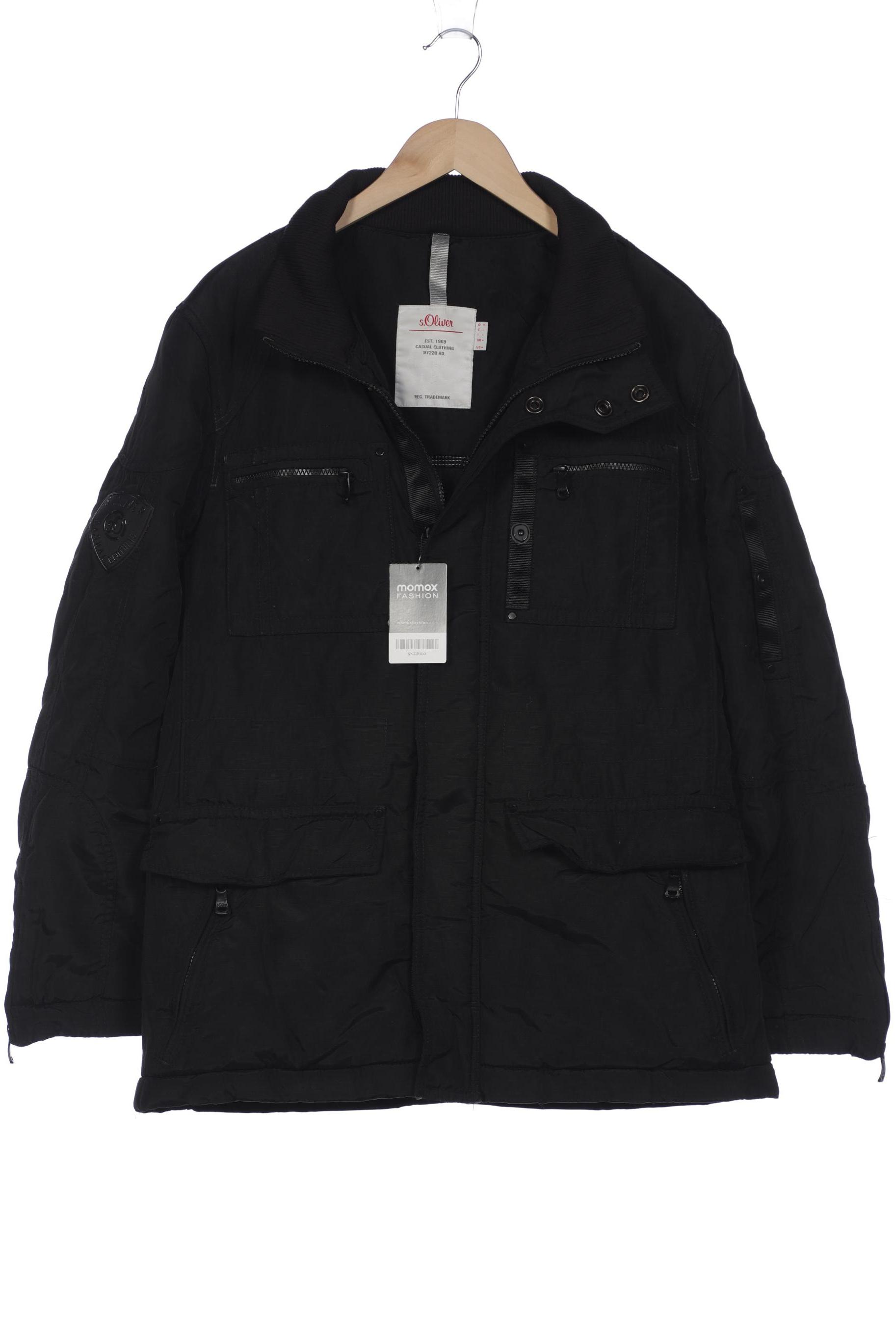 

s.Oliver Herren Jacke, schwarz, Gr. 48
