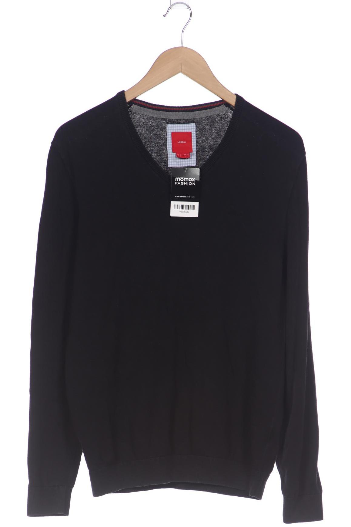 

s.Oliver Herren Pullover, schwarz, Gr. 48