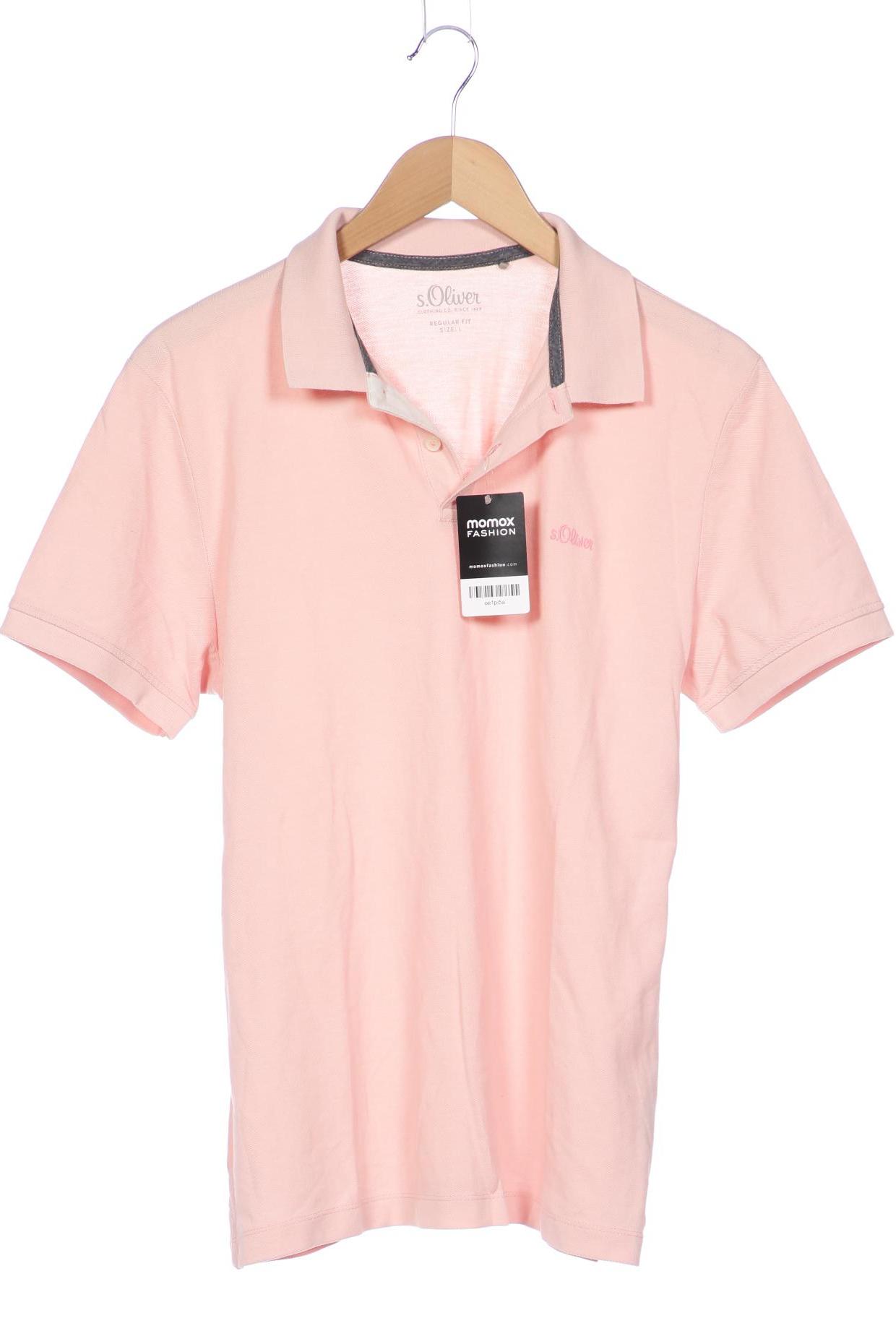 

s.Oliver Herren Poloshirt, pink, Gr. 52
