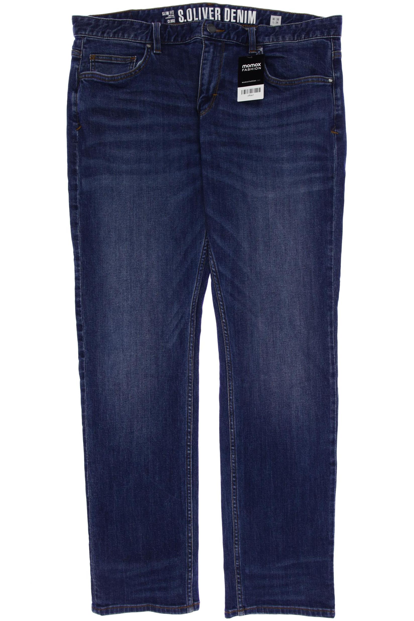

s.Oliver Herren Jeans, marineblau, Gr. 38