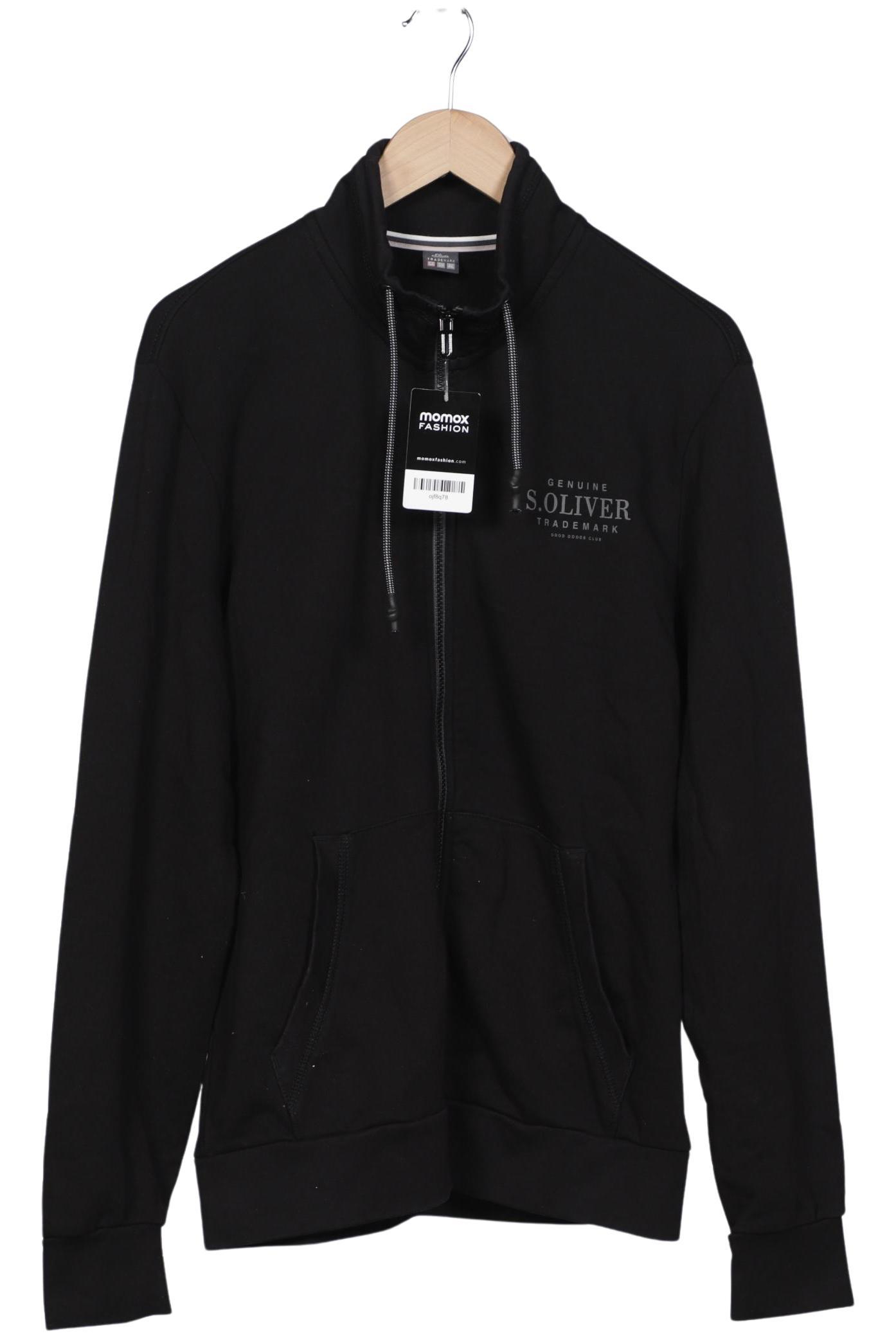 

s.Oliver Herren Sweatshirt, schwarz, Gr. 52