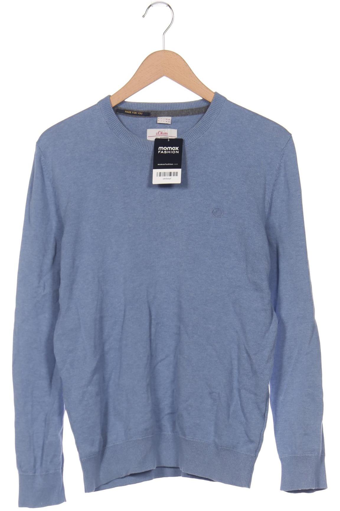 

s.Oliver Herren Pullover, blau, Gr. 48