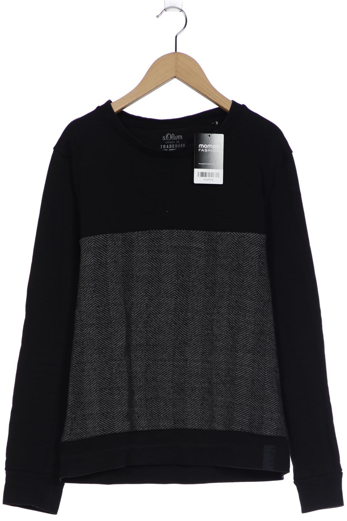 

s.Oliver Herren Sweatshirt, schwarz