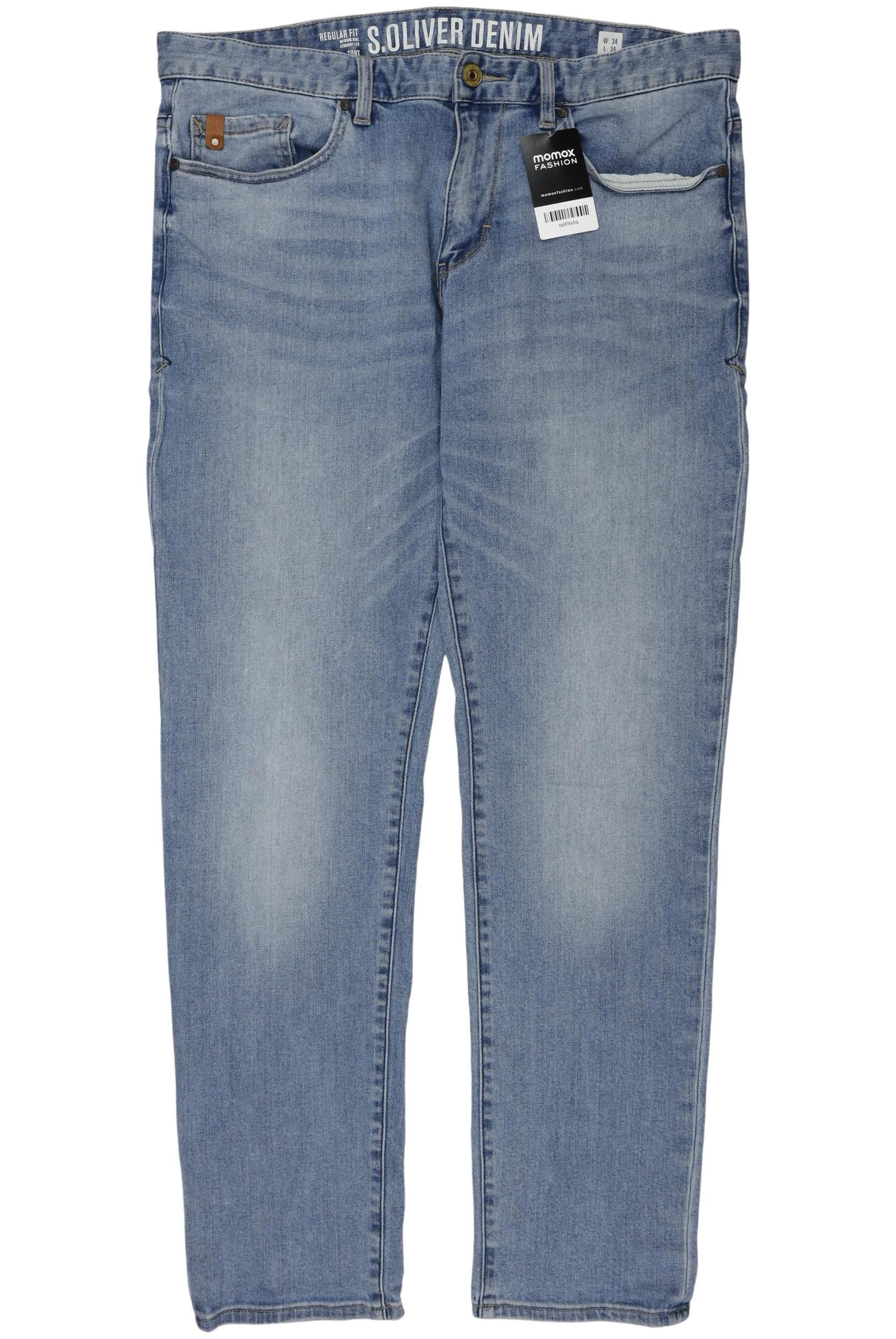 

s.Oliver Herren Jeans, blau, Gr. 34