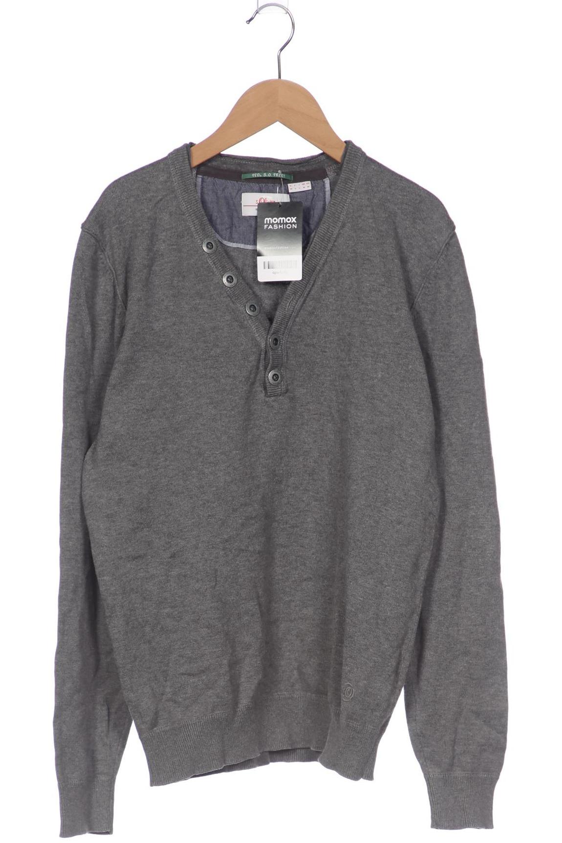 

s.Oliver Herren Pullover, grau, Gr. 48