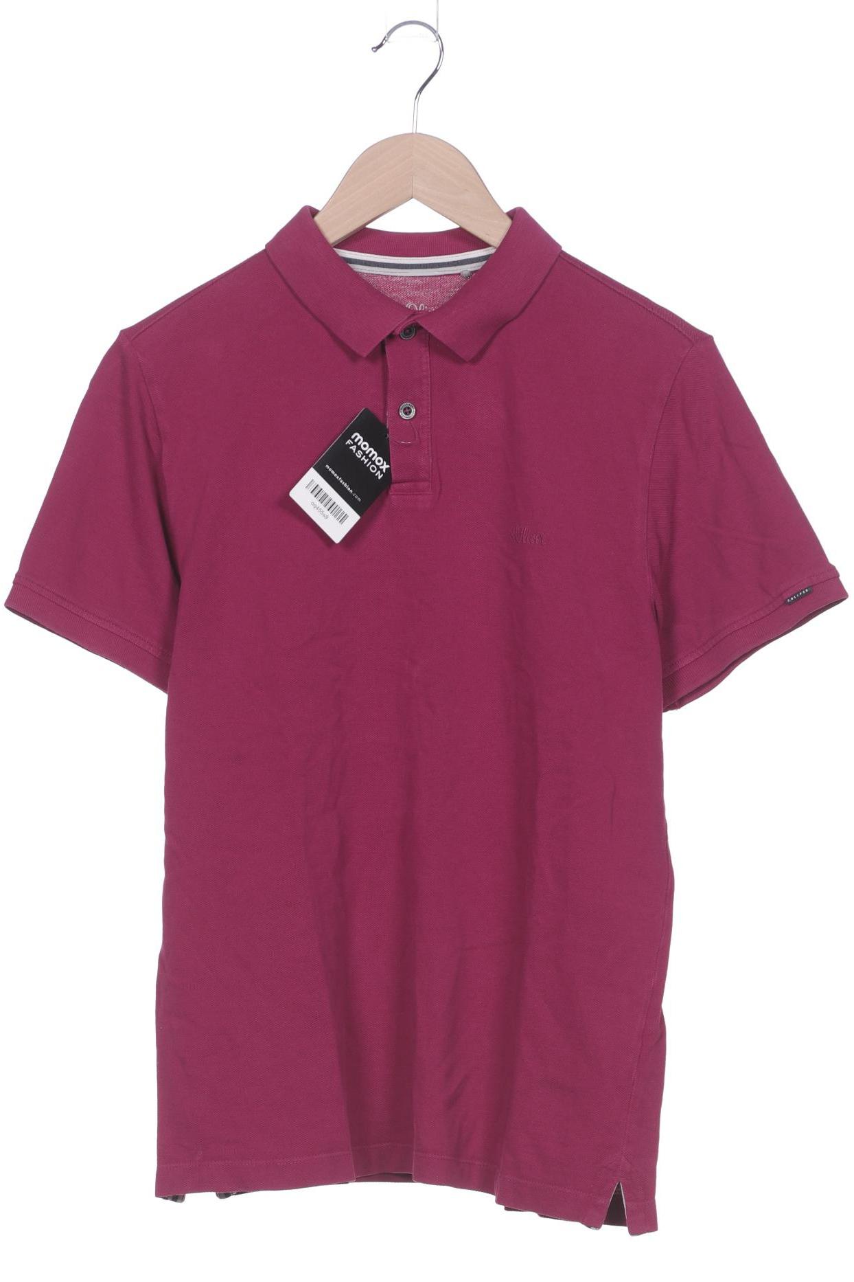 

s.Oliver Herren Poloshirt, pink, Gr. 48