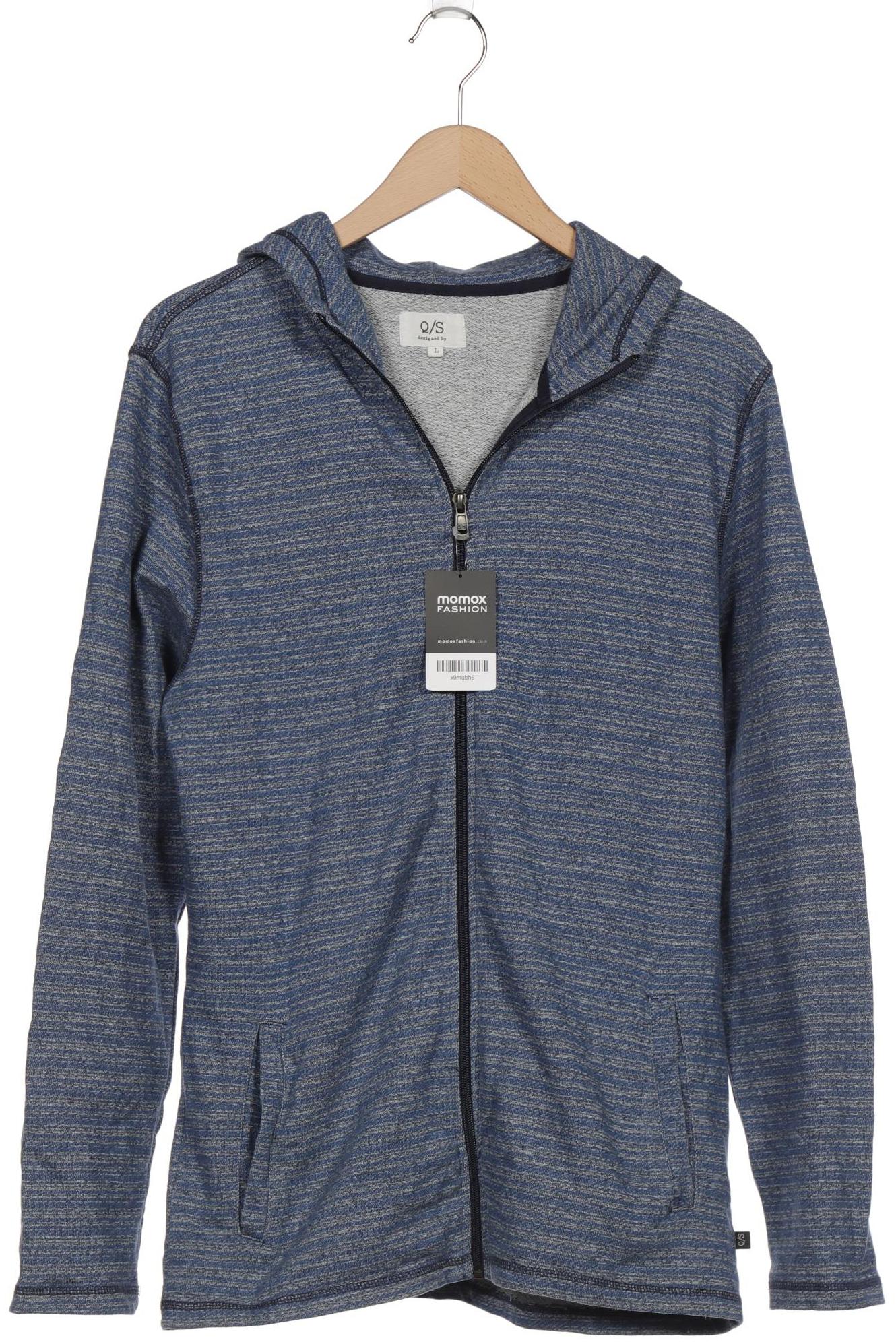 

s.Oliver Herren Kapuzenpullover, blau, Gr. 52