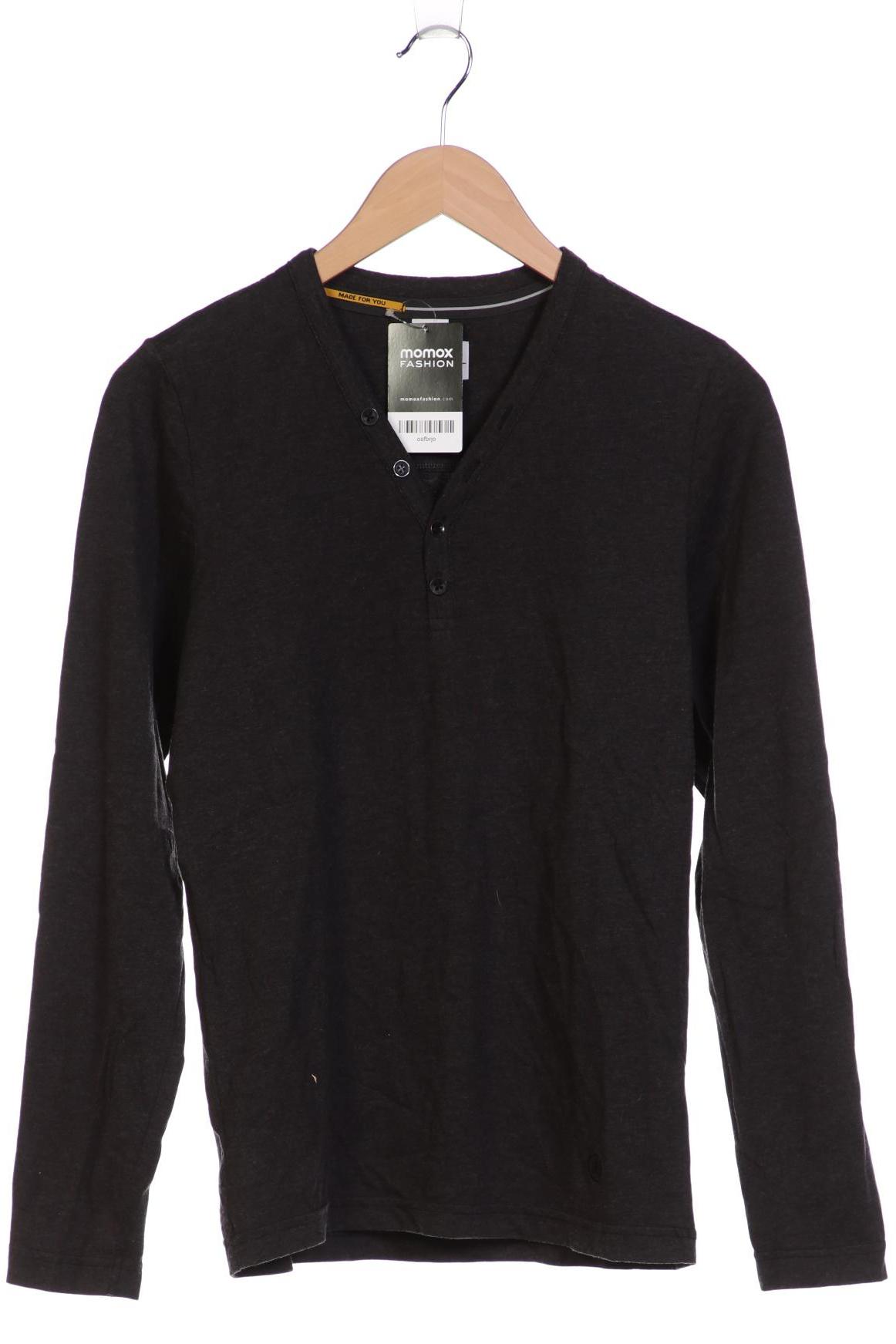 

s.Oliver Herren Langarmshirt, grau, Gr. 46