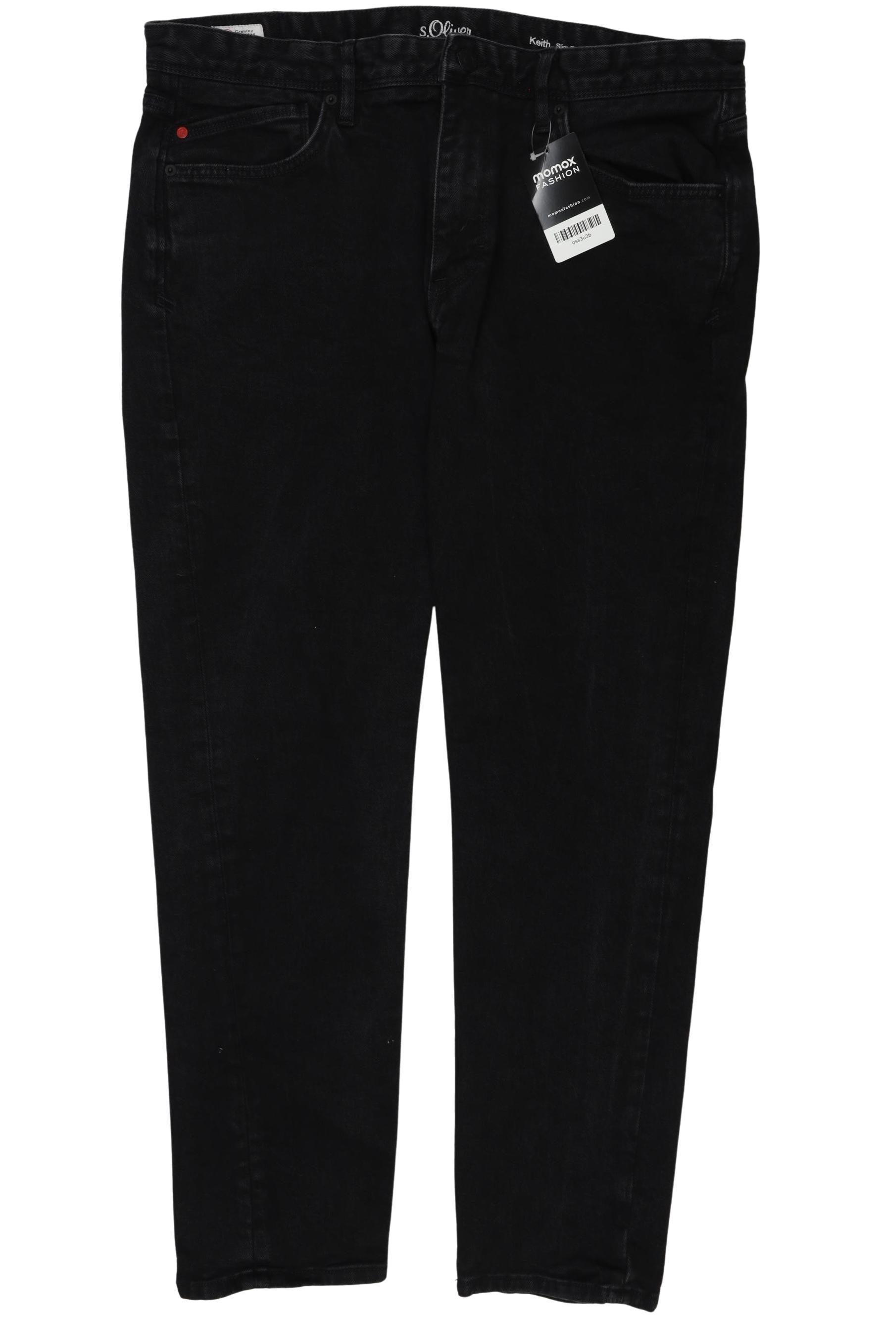 

s.Oliver Herren Jeans, schwarz, Gr. 38