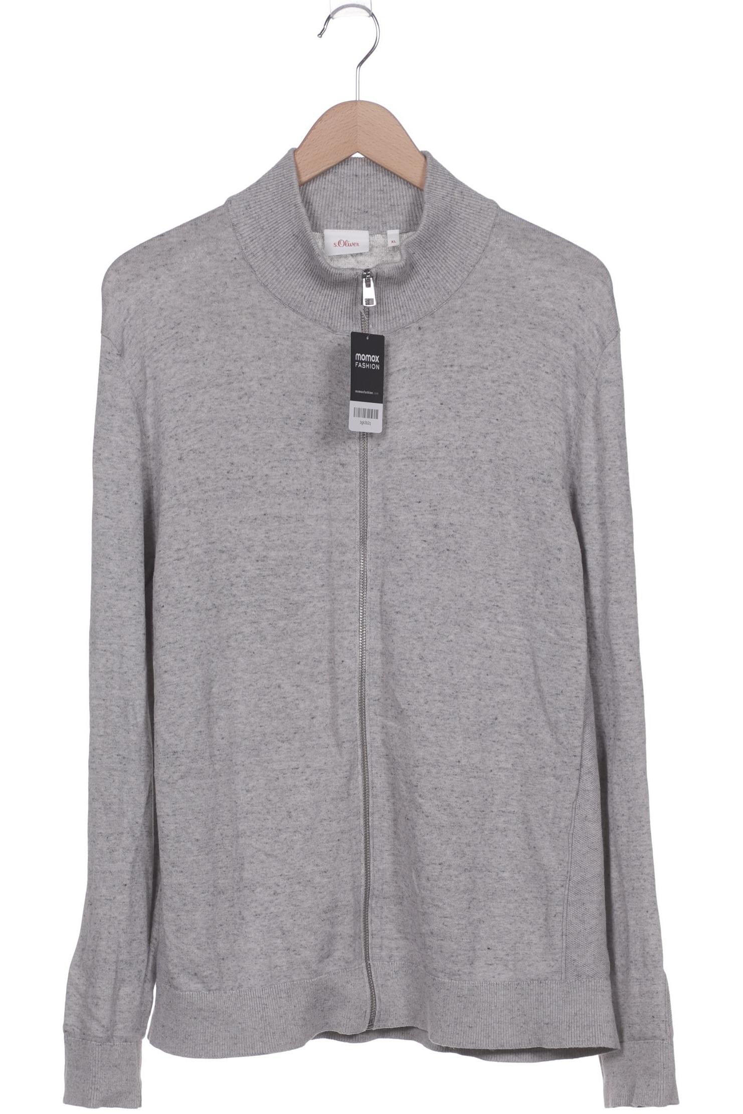 

s.Oliver Herren Strickjacke, grau, Gr. 54