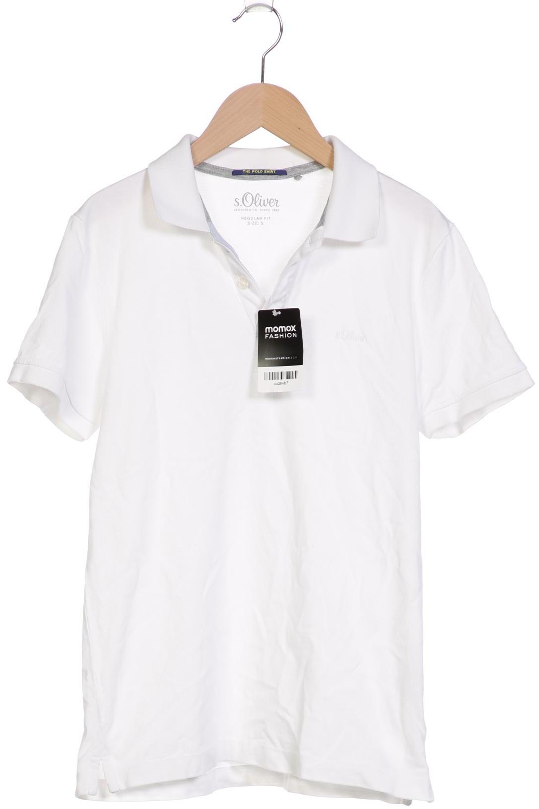 

s.Oliver Herren Poloshirt, weiß, Gr. 46