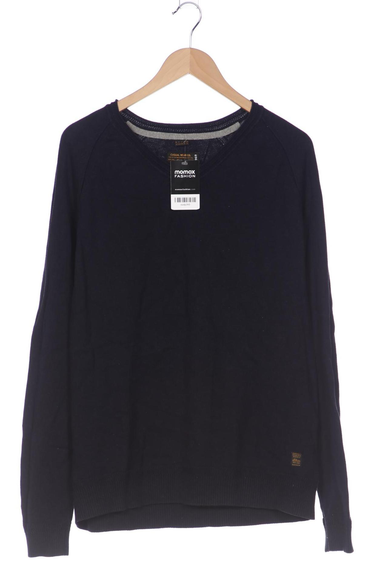 

s.Oliver Herren Pullover, marineblau, Gr. 54