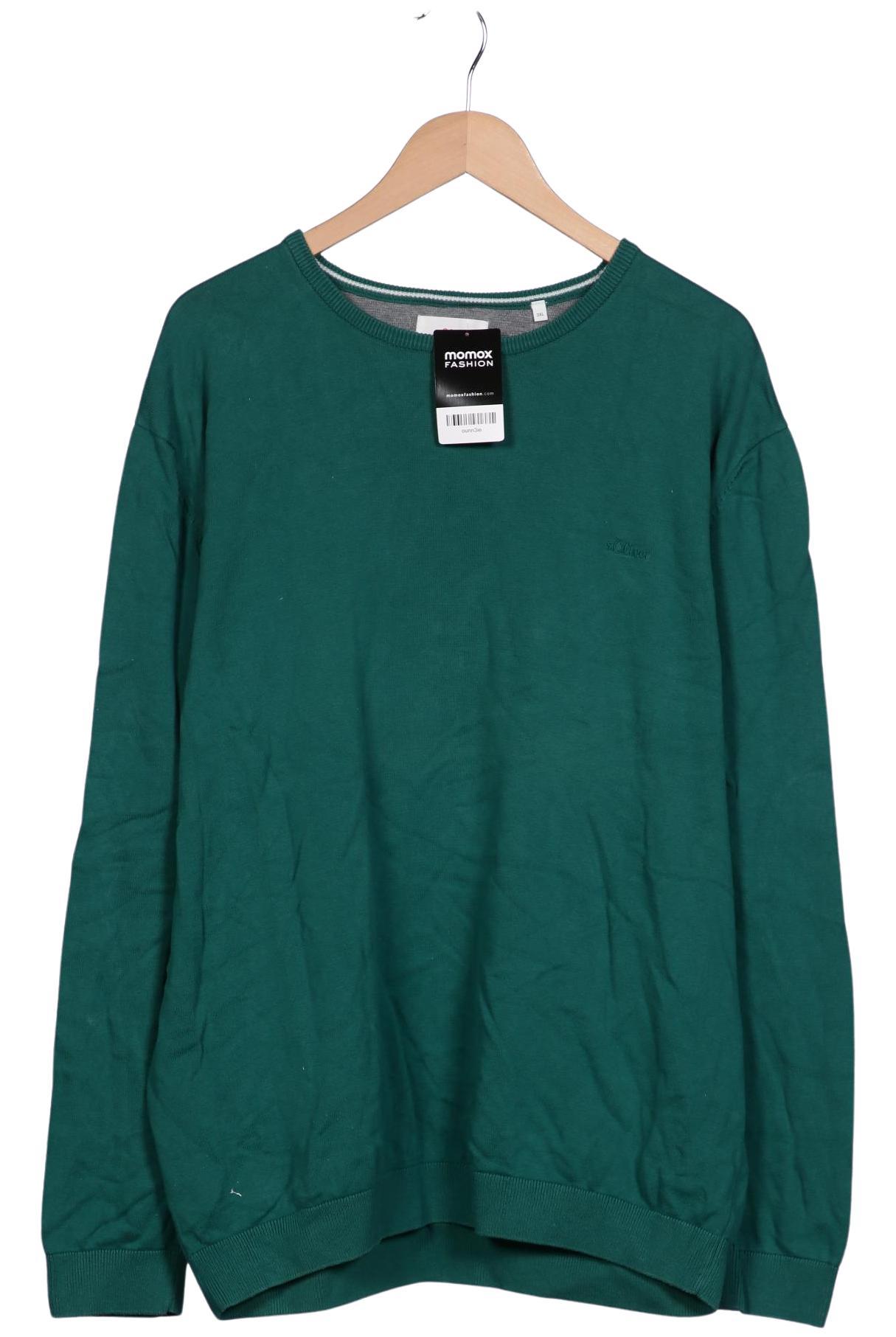 

s.Oliver Herren Pullover, grün, Gr. 58