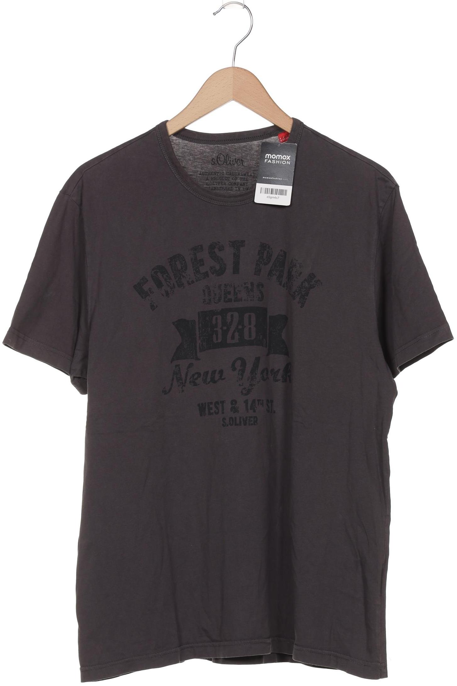 

s.Oliver Herren T-Shirt, grau, Gr. 54