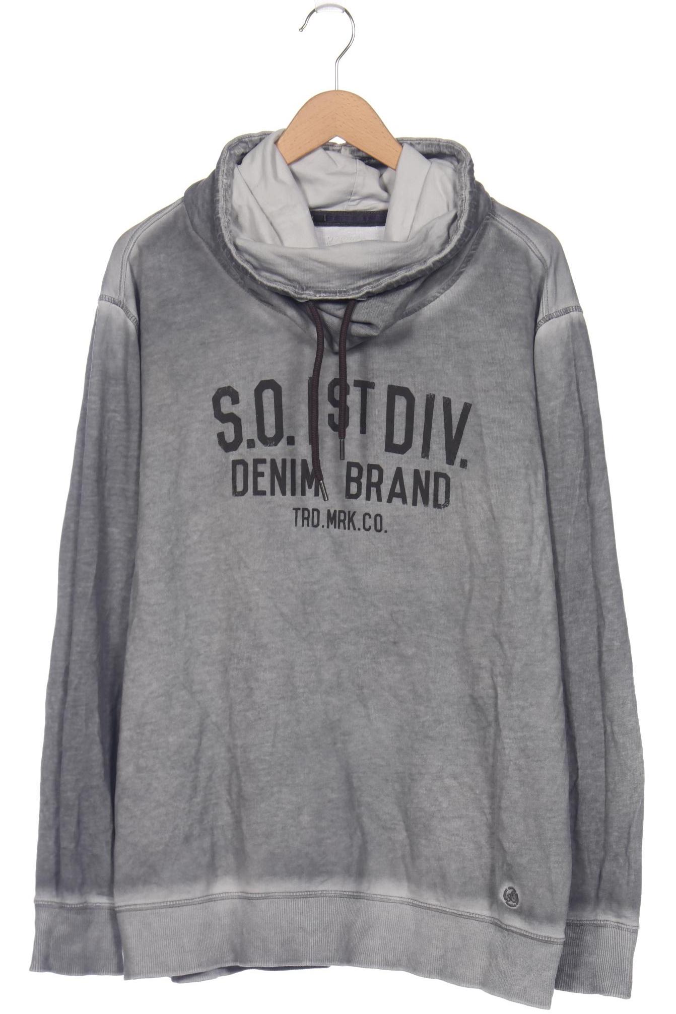

s.Oliver Herren Sweatshirt, grau, Gr. 56