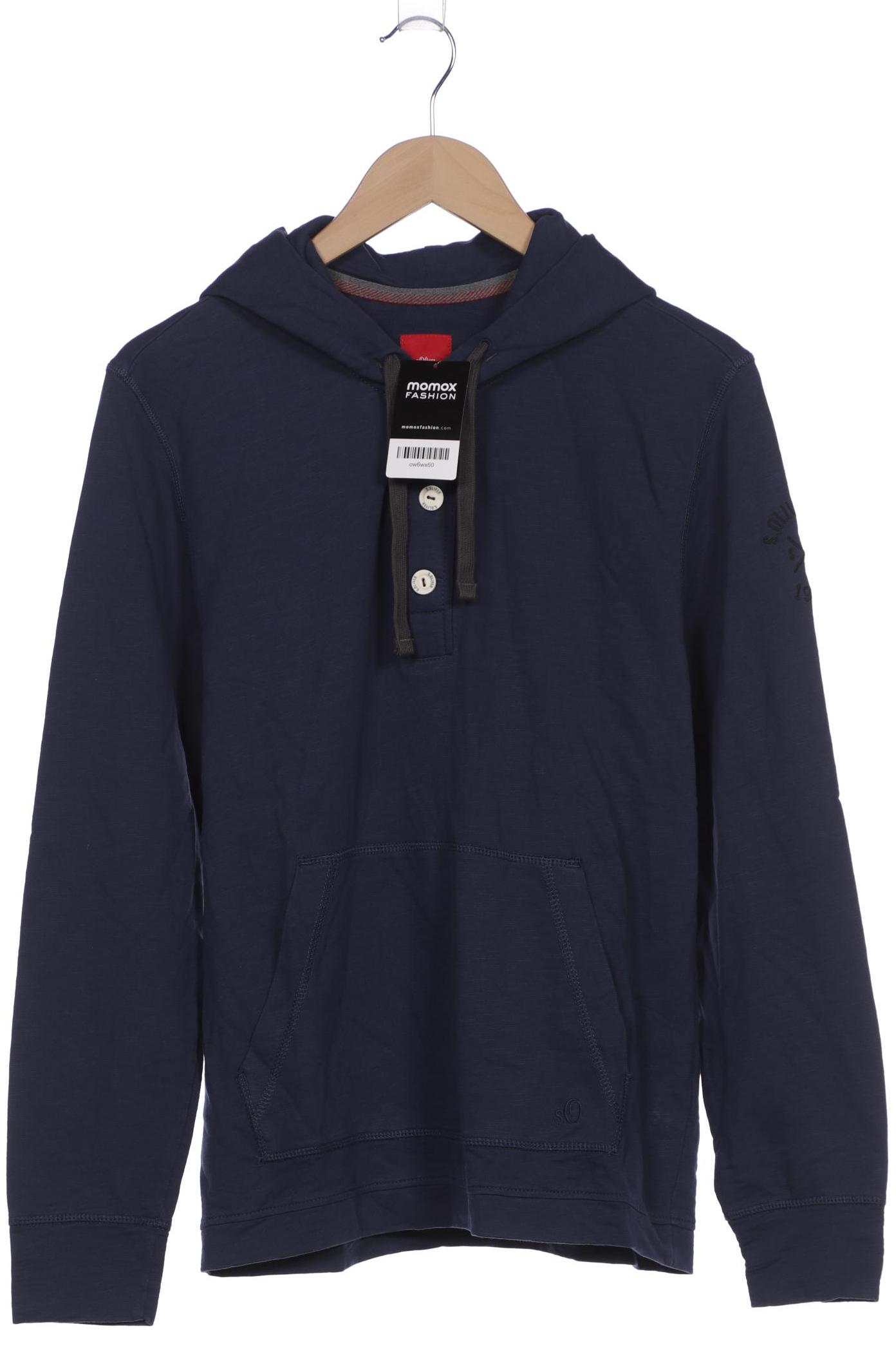 

s.Oliver Herren Kapuzenpullover, marineblau, Gr. 48