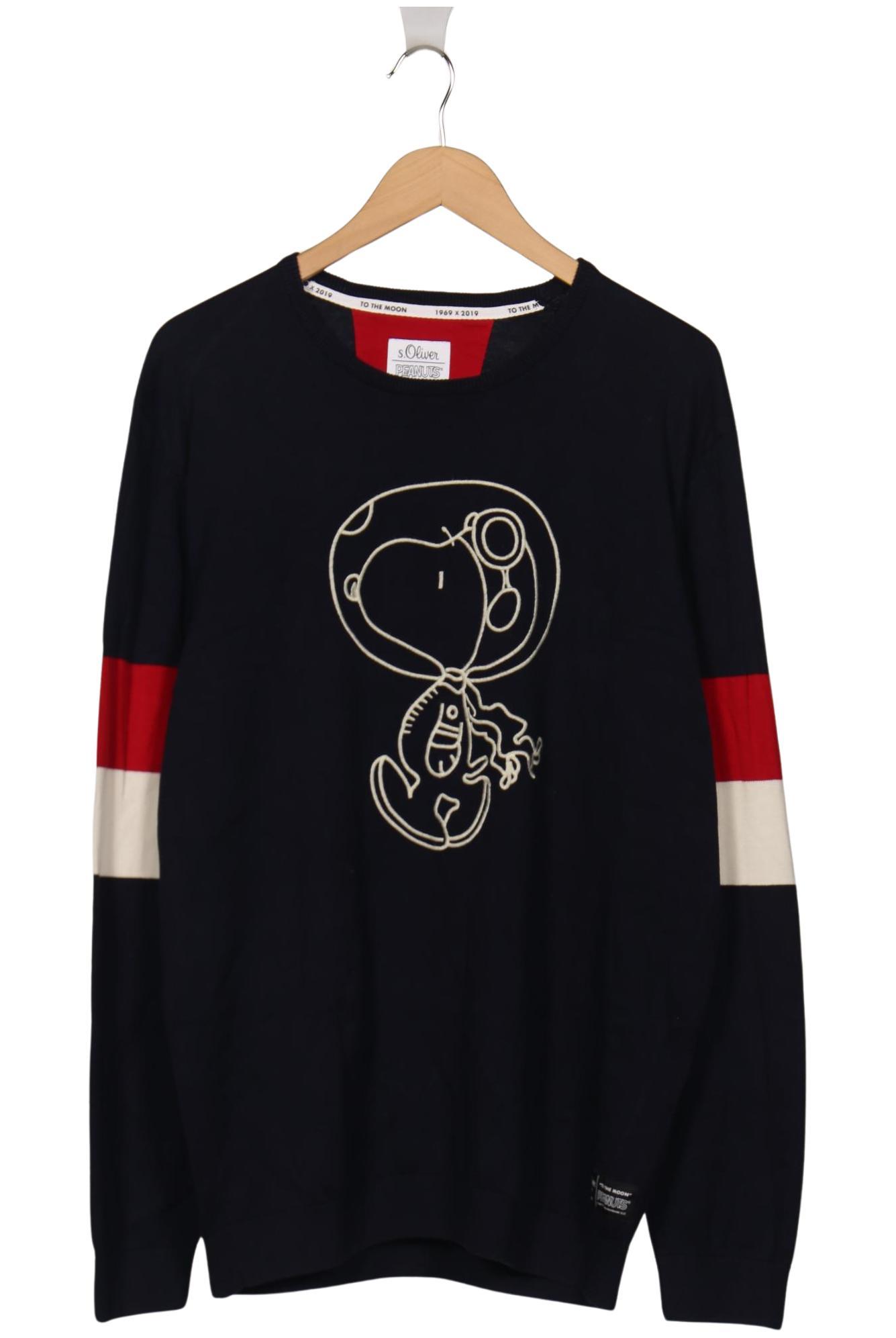 

s.Oliver Herren Sweatshirt, marineblau, Gr. 54