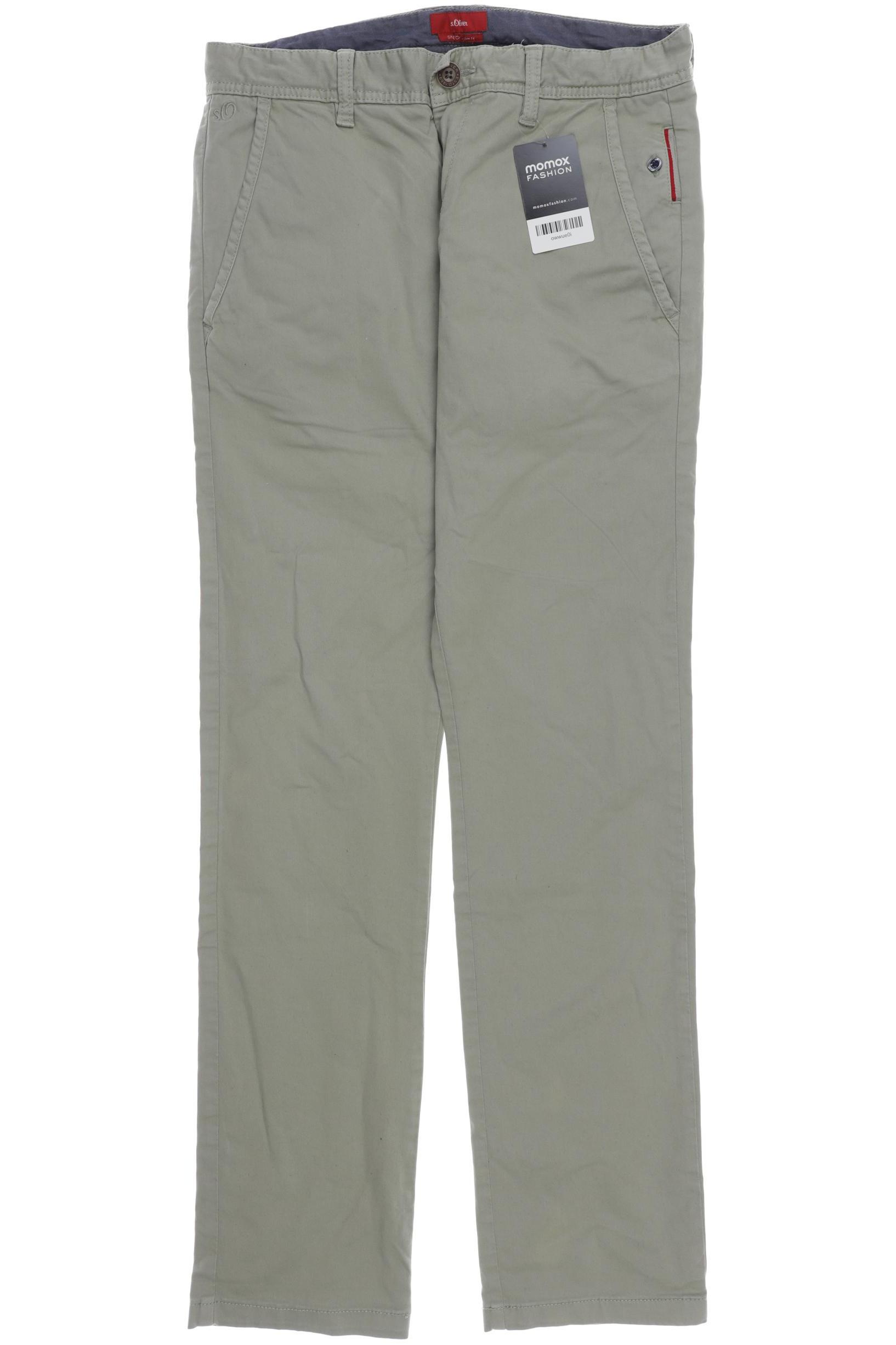 

s.Oliver Herren Stoffhose, hellgrün, Gr. 31
