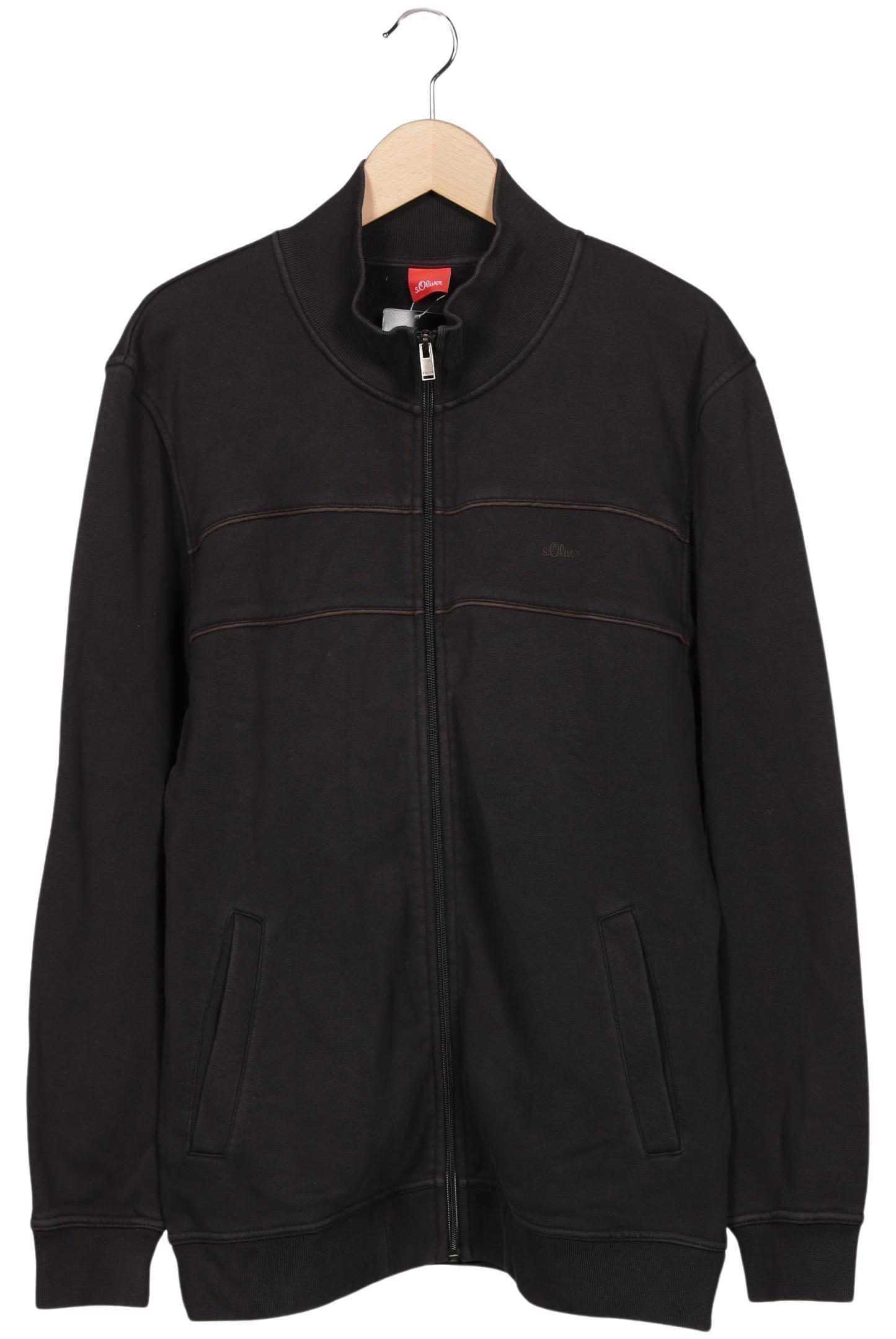 

s.Oliver Herren Sweatshirt, schwarz, Gr. 54