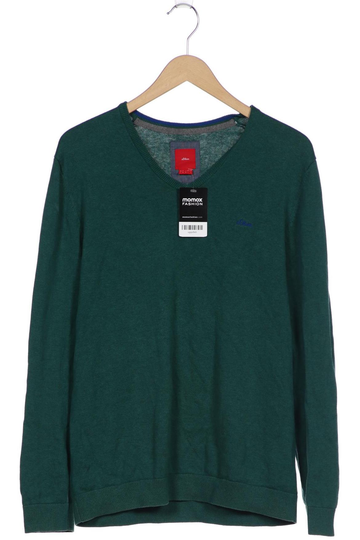 

s.Oliver Herren Pullover, grün, Gr. 52