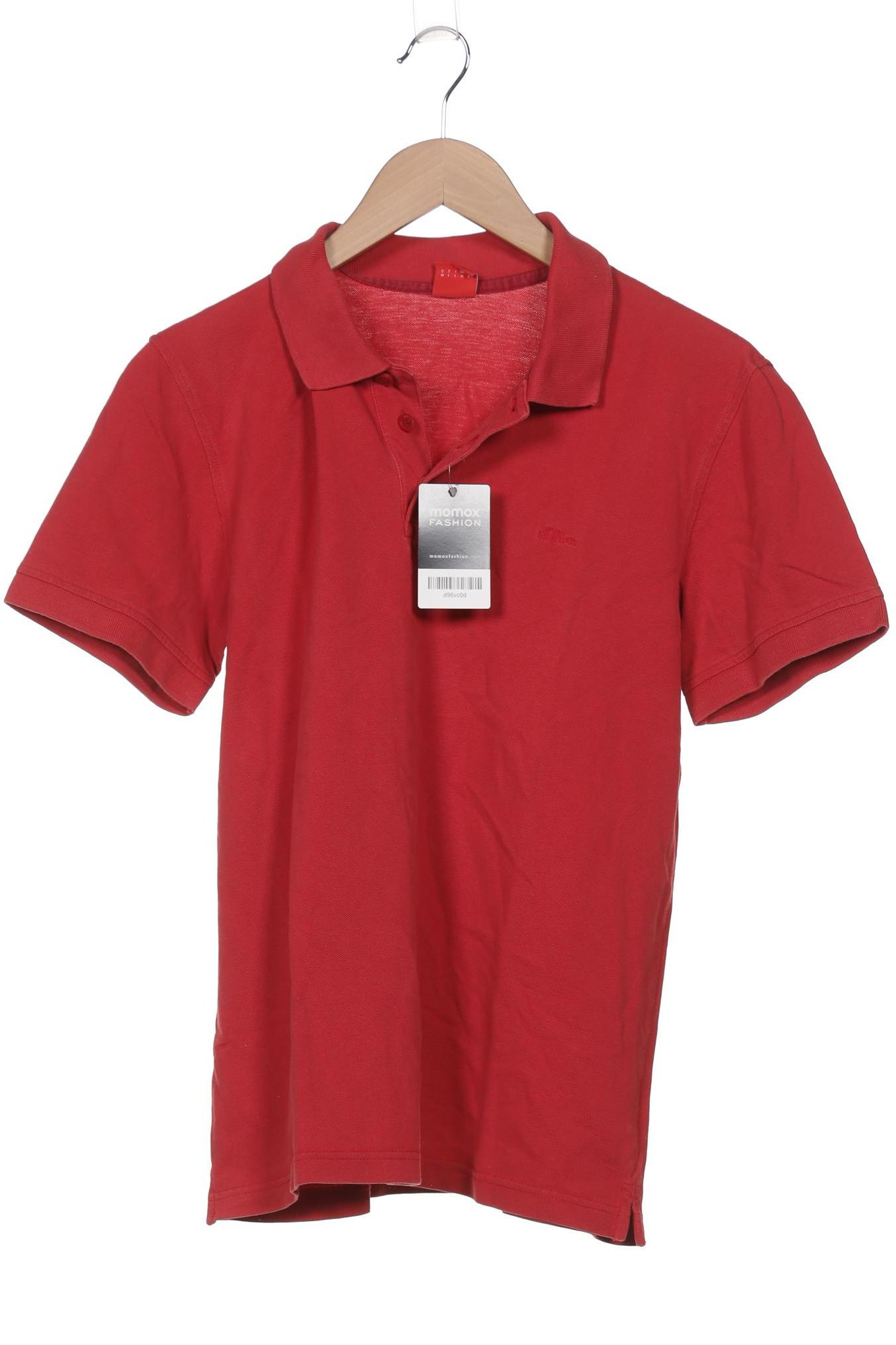 

s.Oliver Herren Poloshirt, rot, Gr. 48