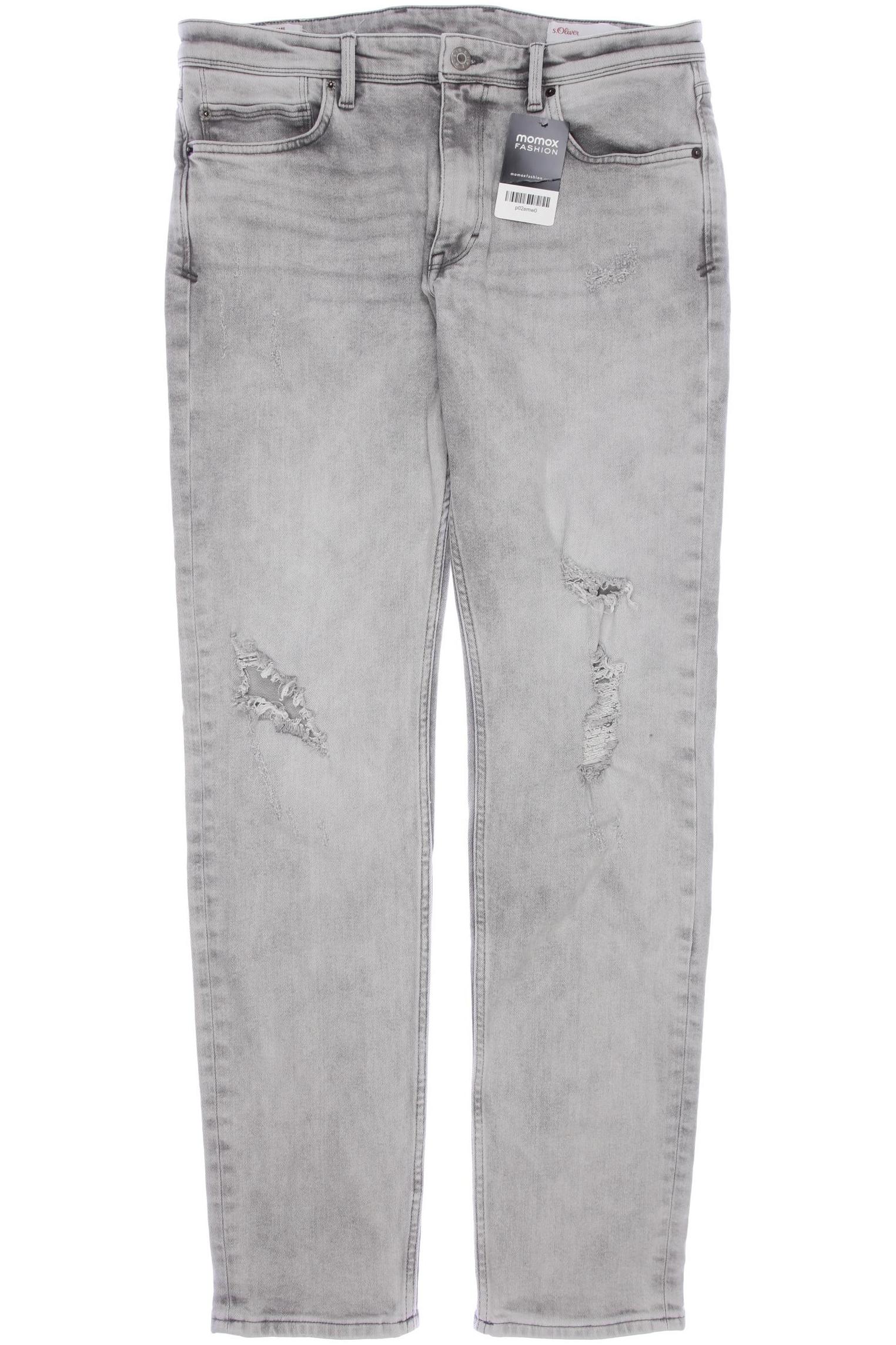 

s.Oliver Herren Jeans, grau, Gr. 33