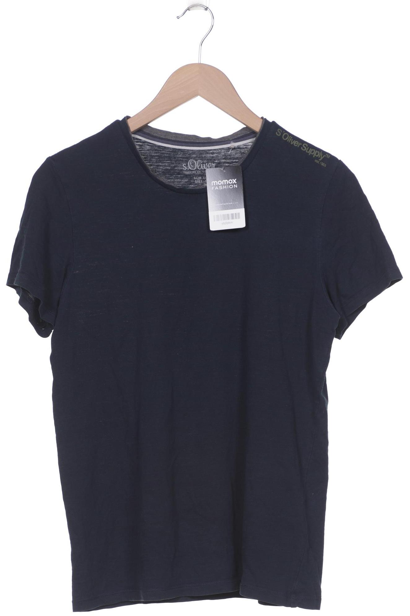 

s.Oliver Herren T-Shirt, türkis, Gr. 48