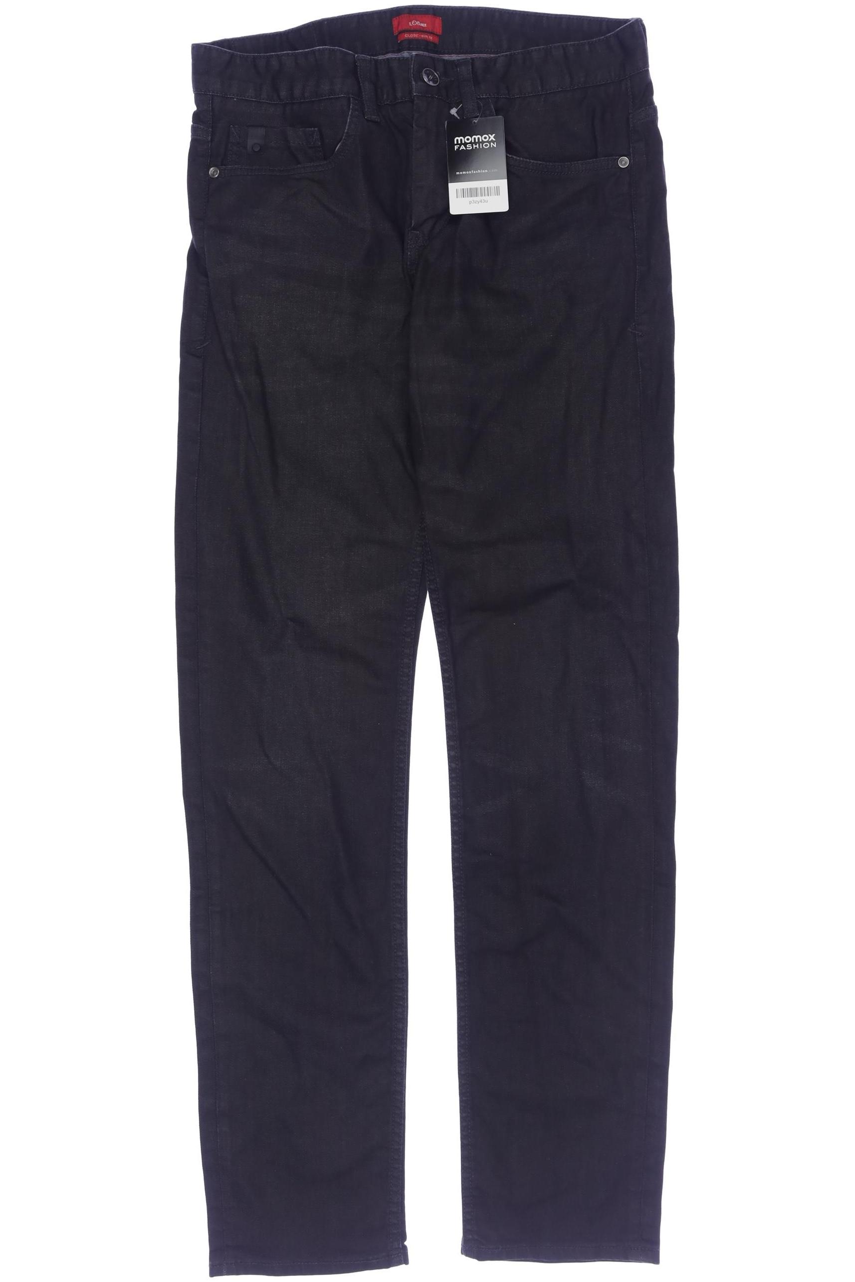 

s.Oliver Herren Jeans, schwarz, Gr. 32