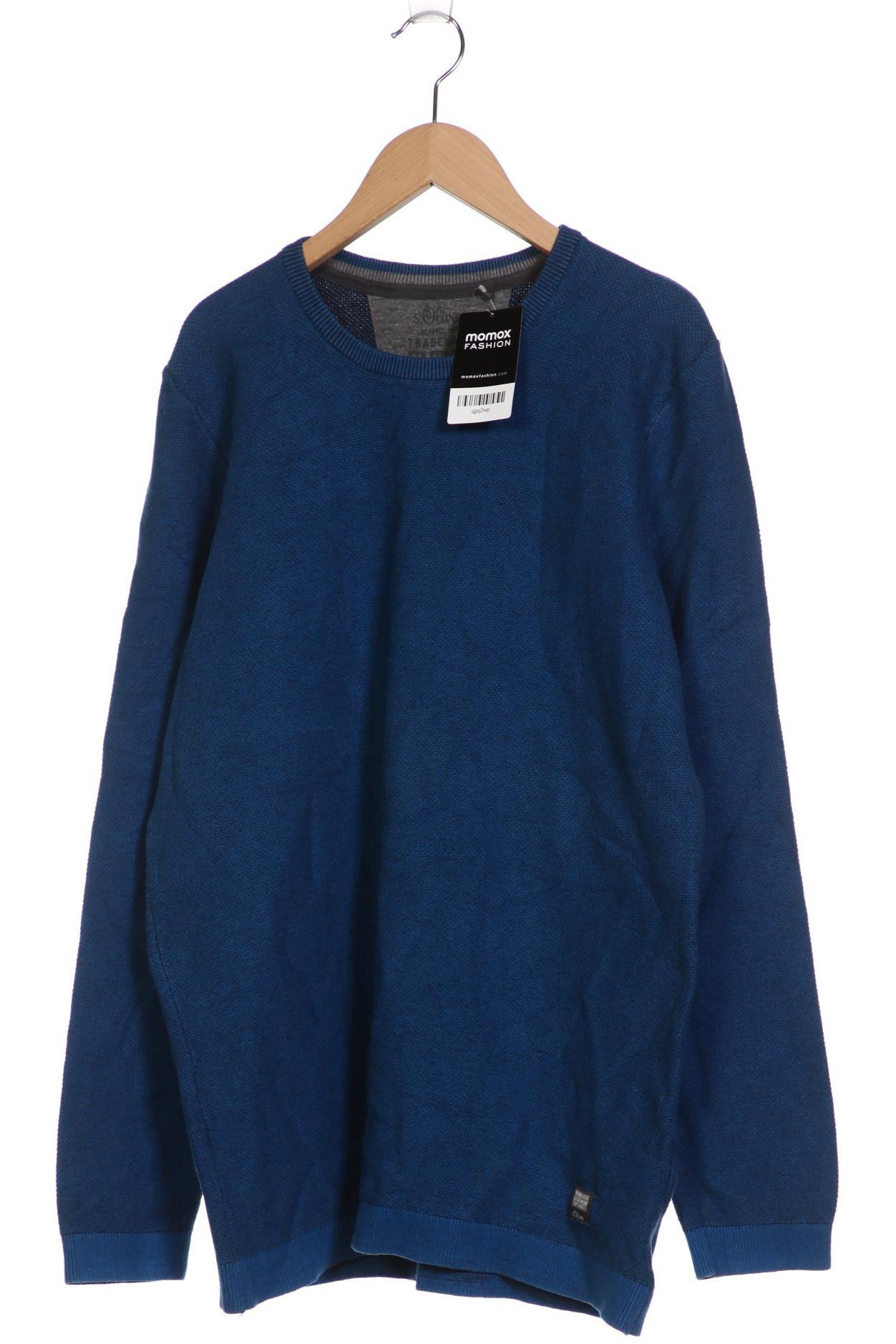 

s.Oliver Herren Pullover, blau, Gr. 54