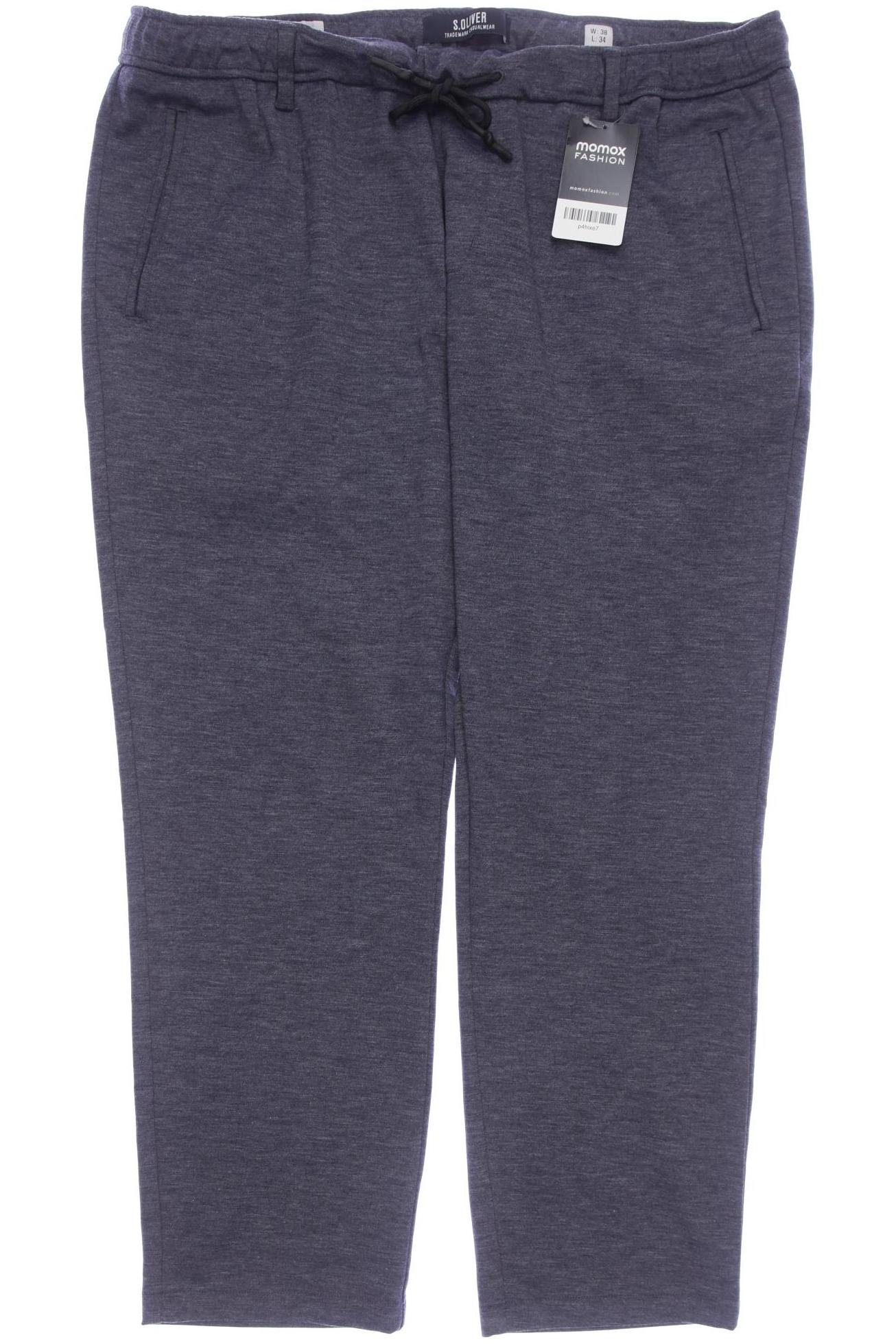 

s.Oliver Herren Stoffhose, marineblau, Gr. 38