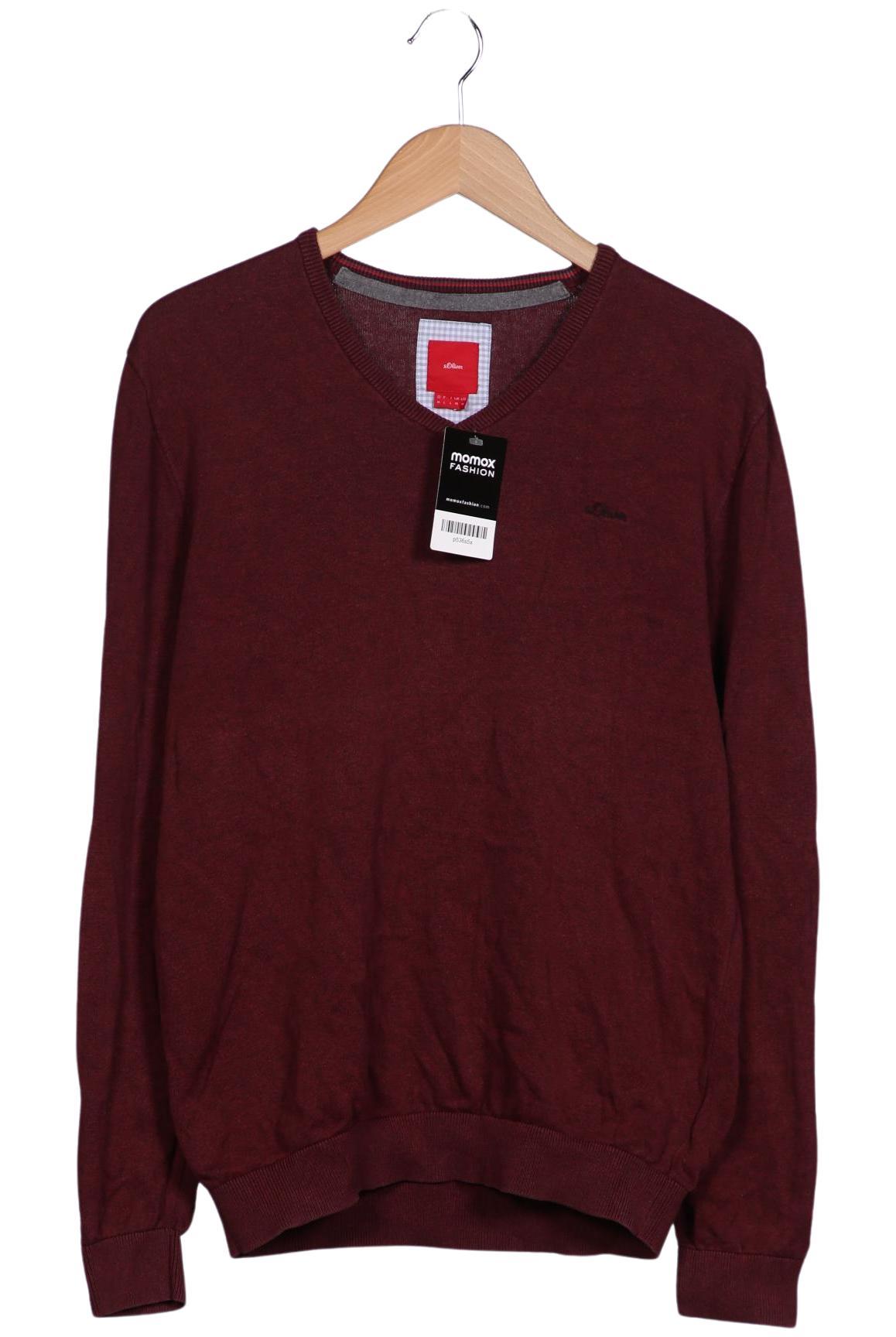 

s.Oliver Herren Pullover, bordeaux, Gr. 48