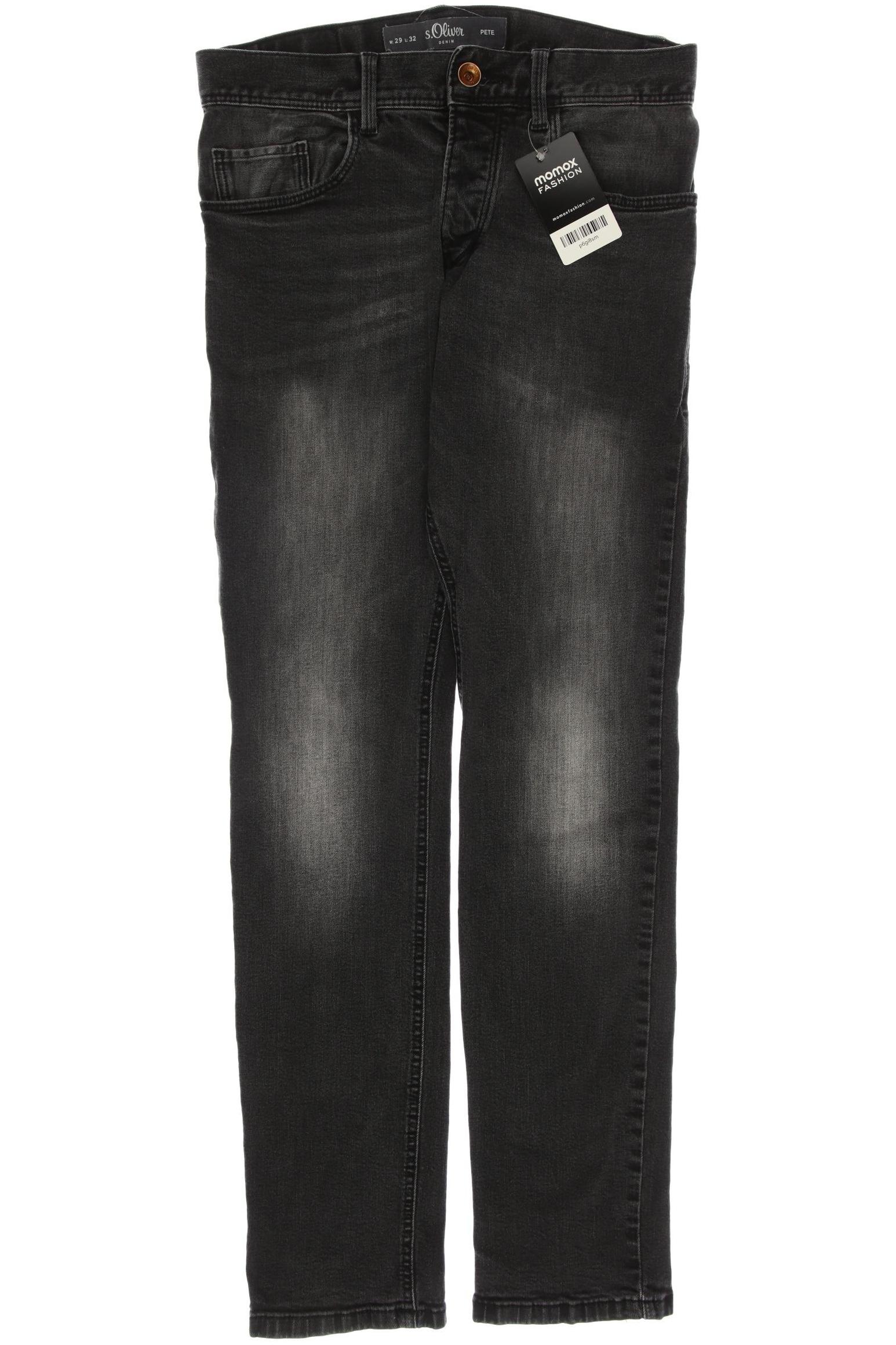 

s.Oliver Herren Jeans, schwarz