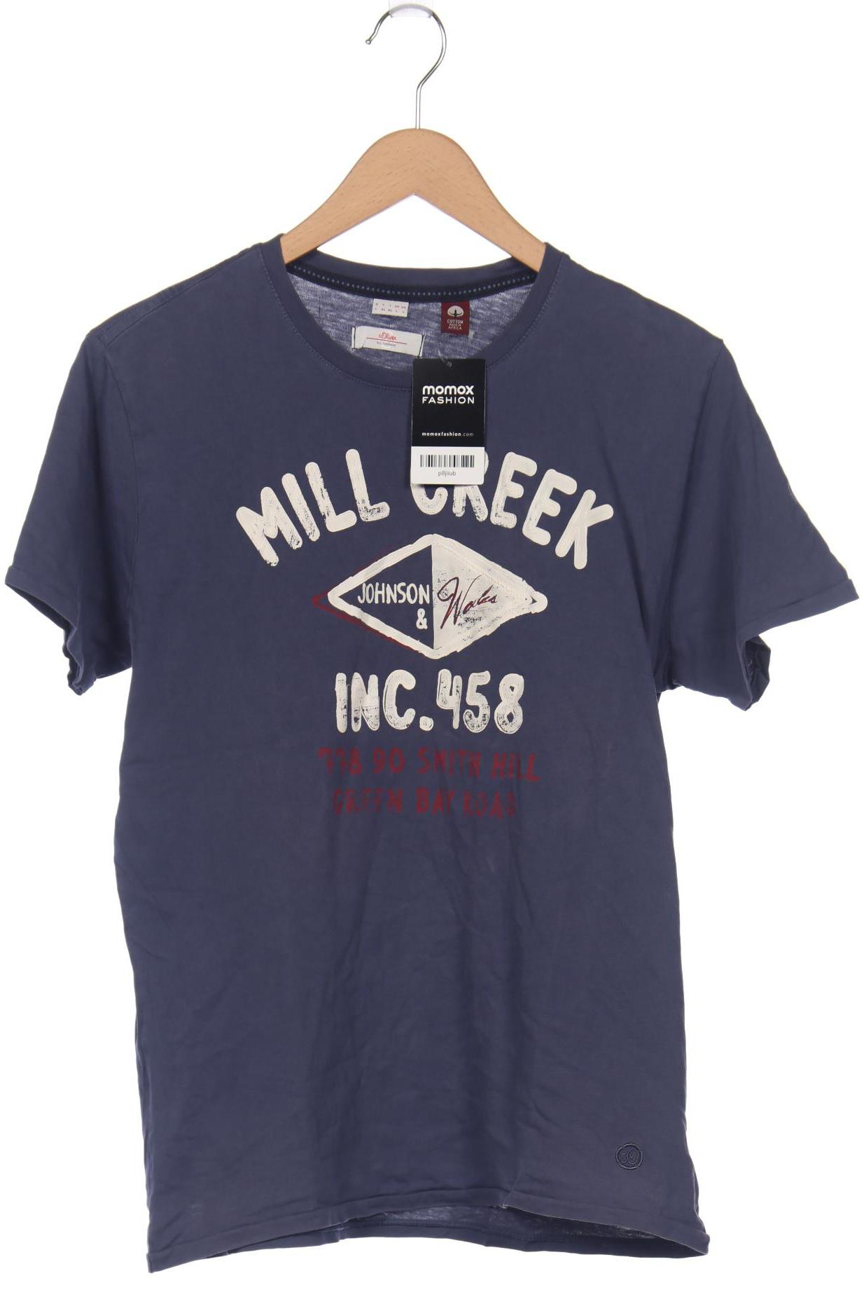 

s.Oliver Herren T-Shirt, blau