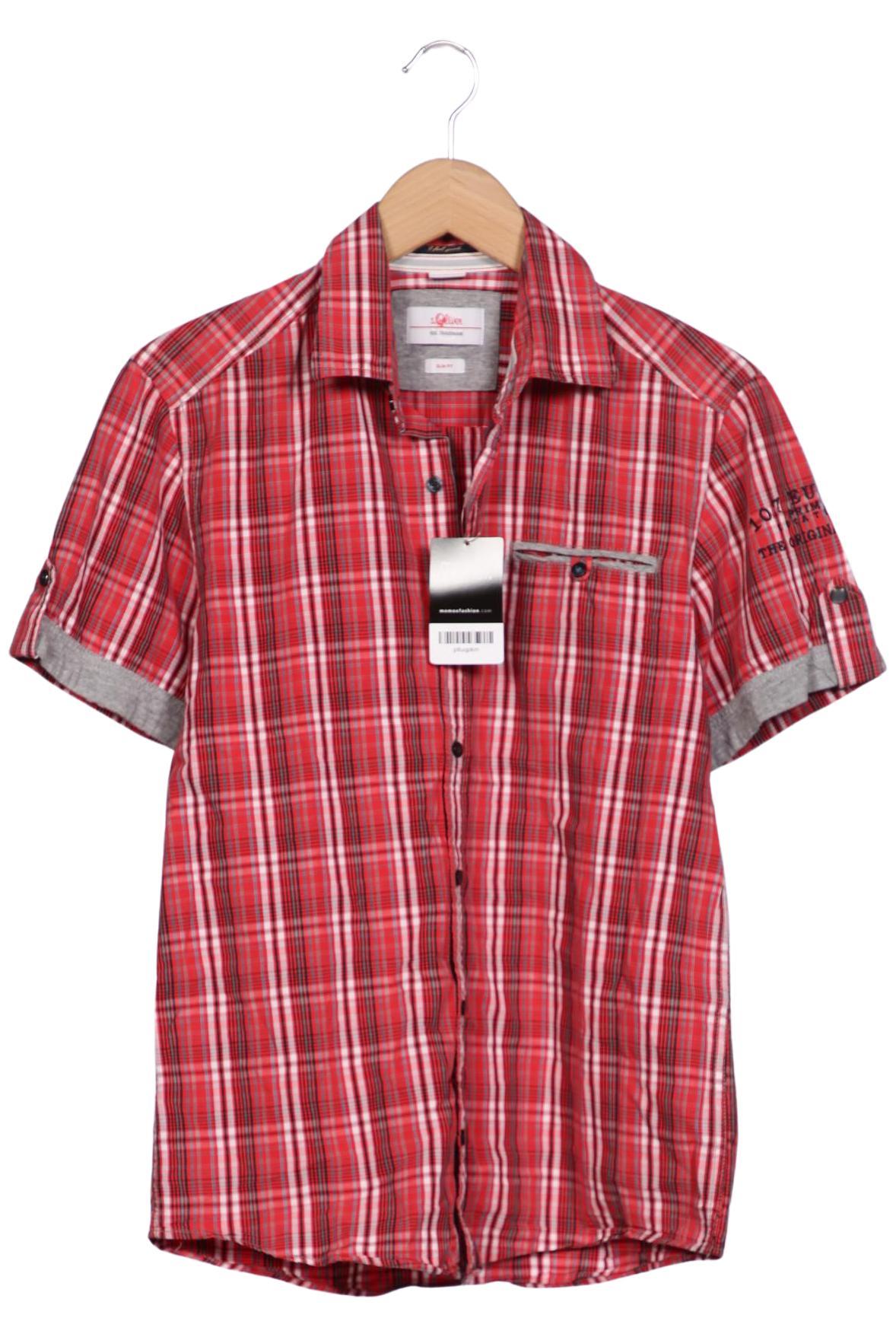 

s.Oliver Herren Hemd, rot, Gr. 46