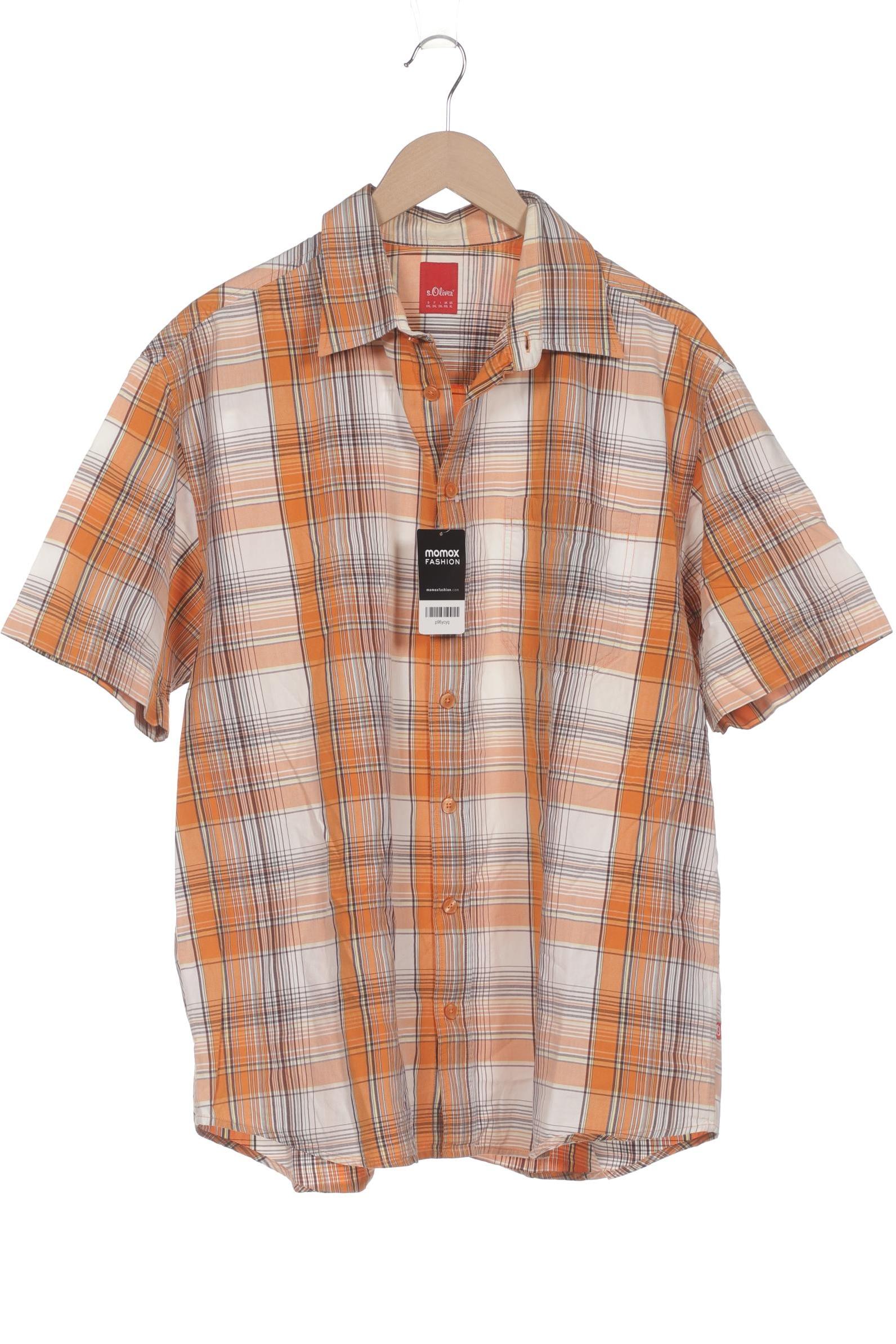 Thumbnail - s.Oliver Herren Hemd, orange, Gr. 56