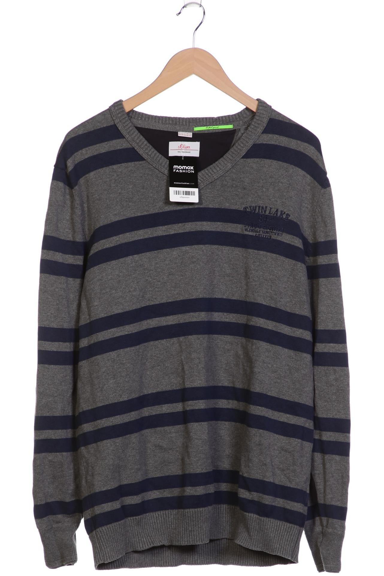 

s.Oliver Herren Pullover, grau, Gr. 56