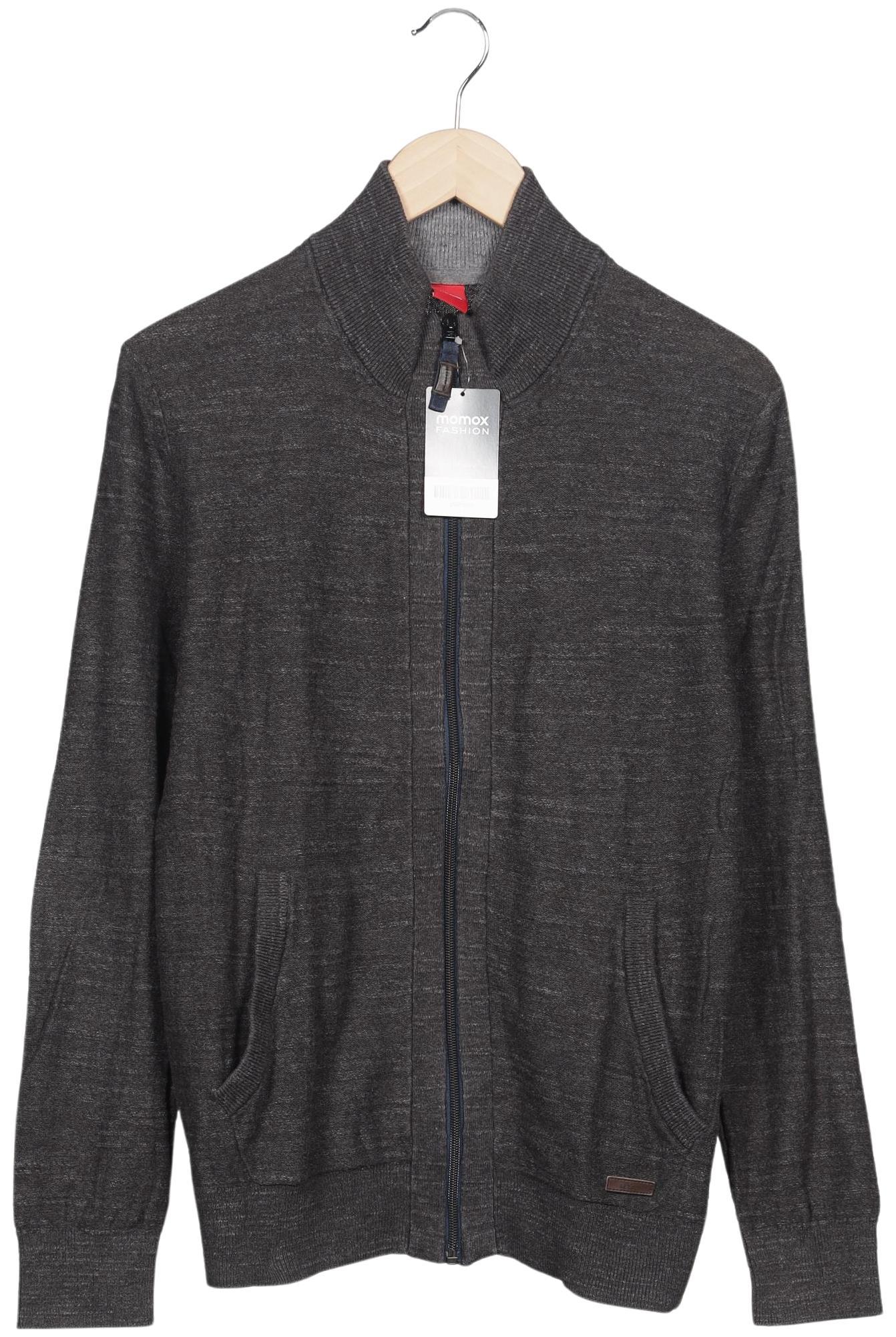 

s.Oliver Herren Strickjacke, grau, Gr. 48