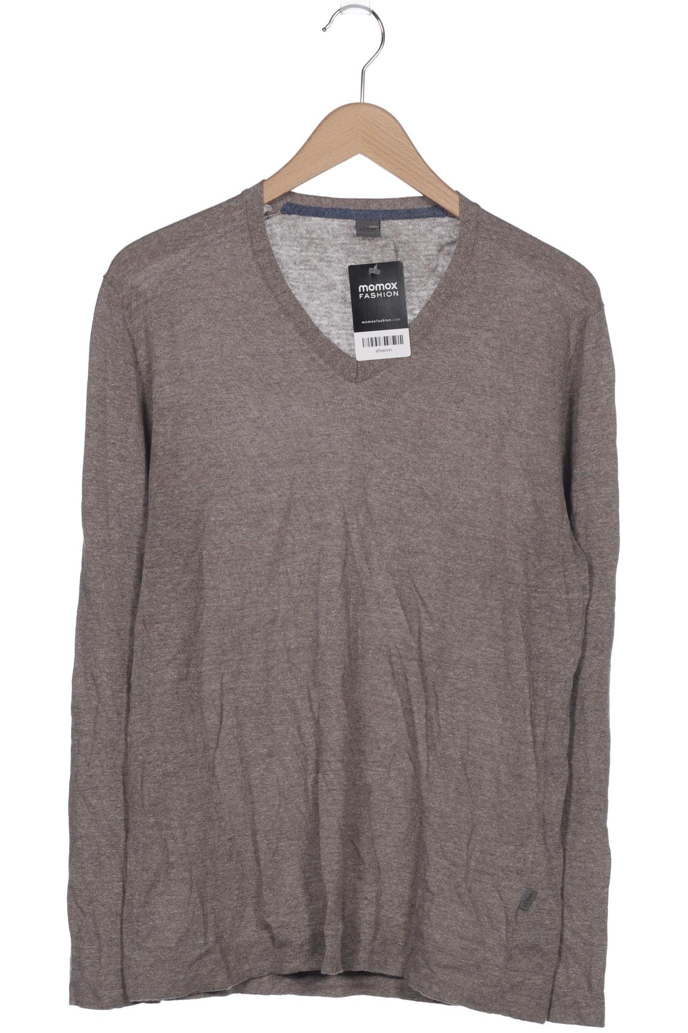 

s.Oliver Herren Pullover, braun, Gr. 48