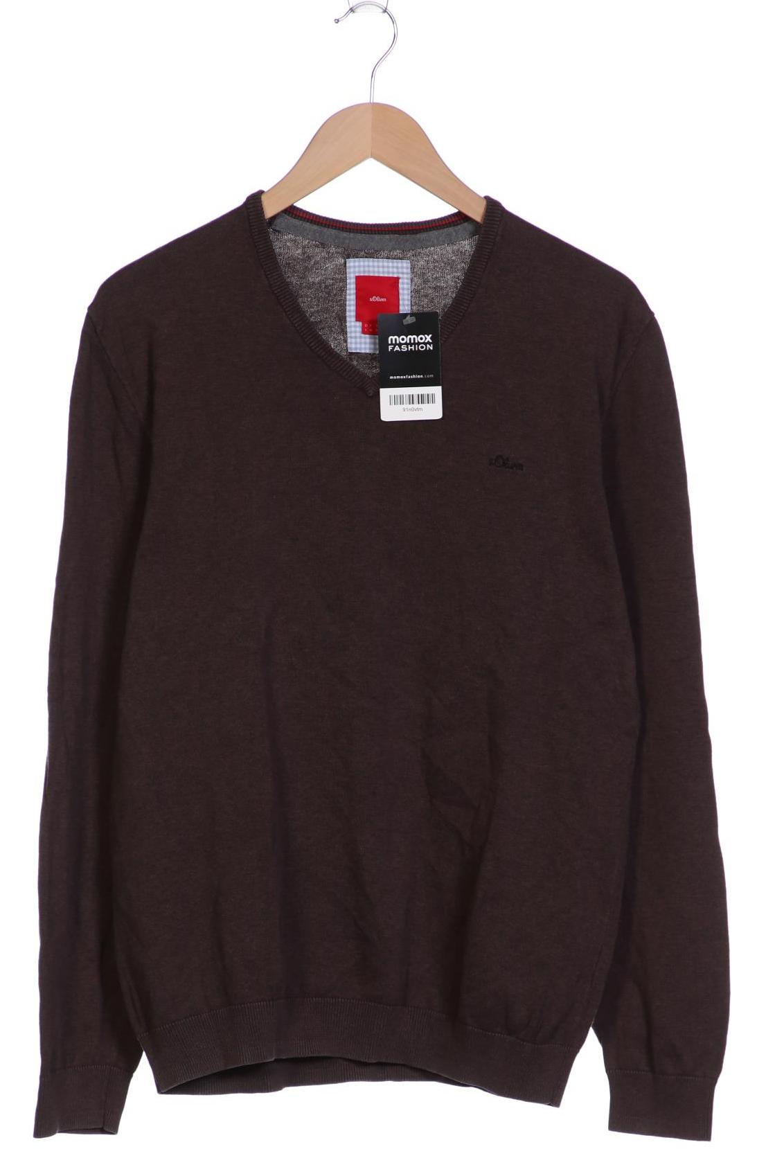 

s.Oliver Herren Pullover, braun, Gr. 52